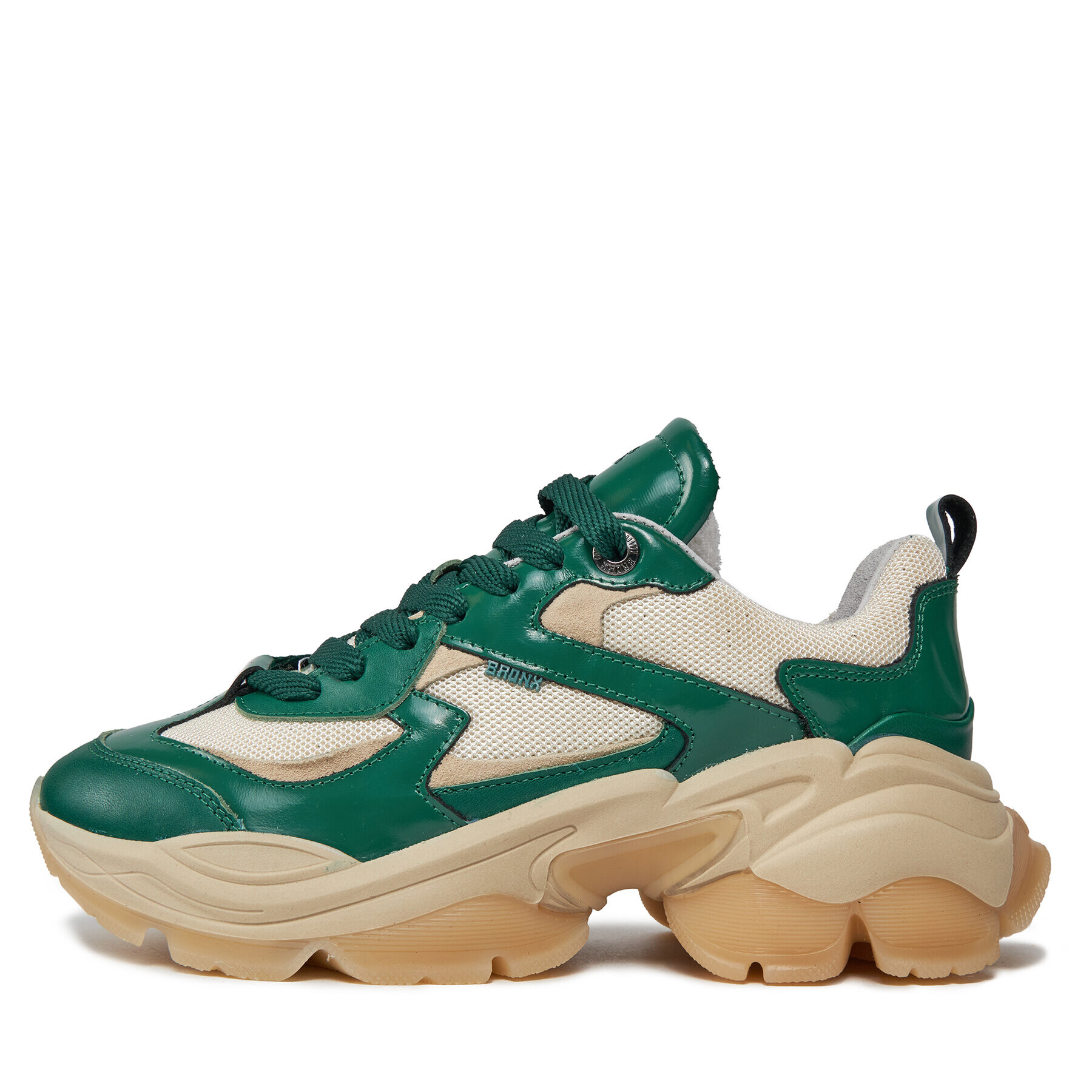 Bronx Сникърси Platform sneakers 66461B-OA Зелен - Pepit.bg