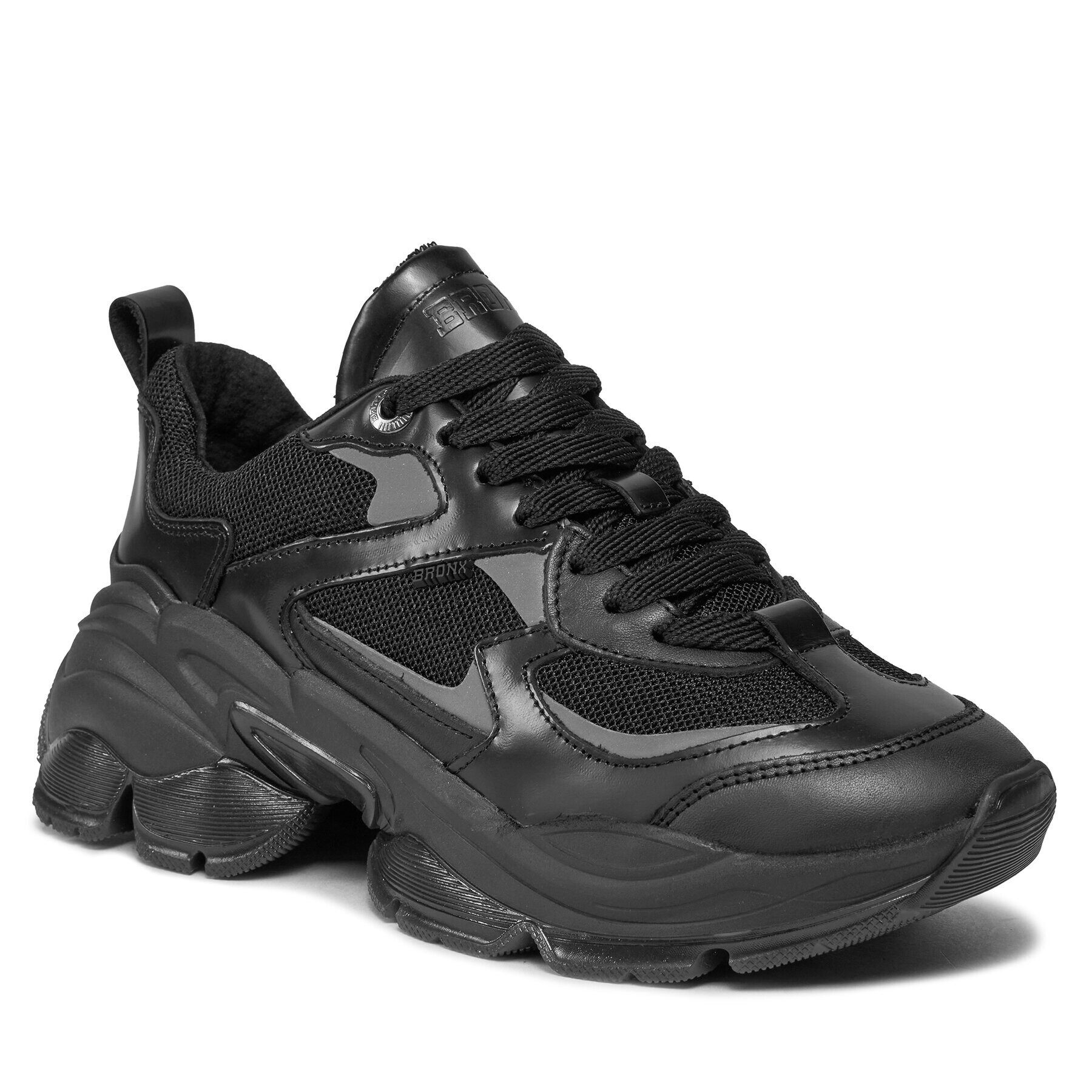 Bronx Сникърси Platform sneakers 66461B-SO Черен - Pepit.bg