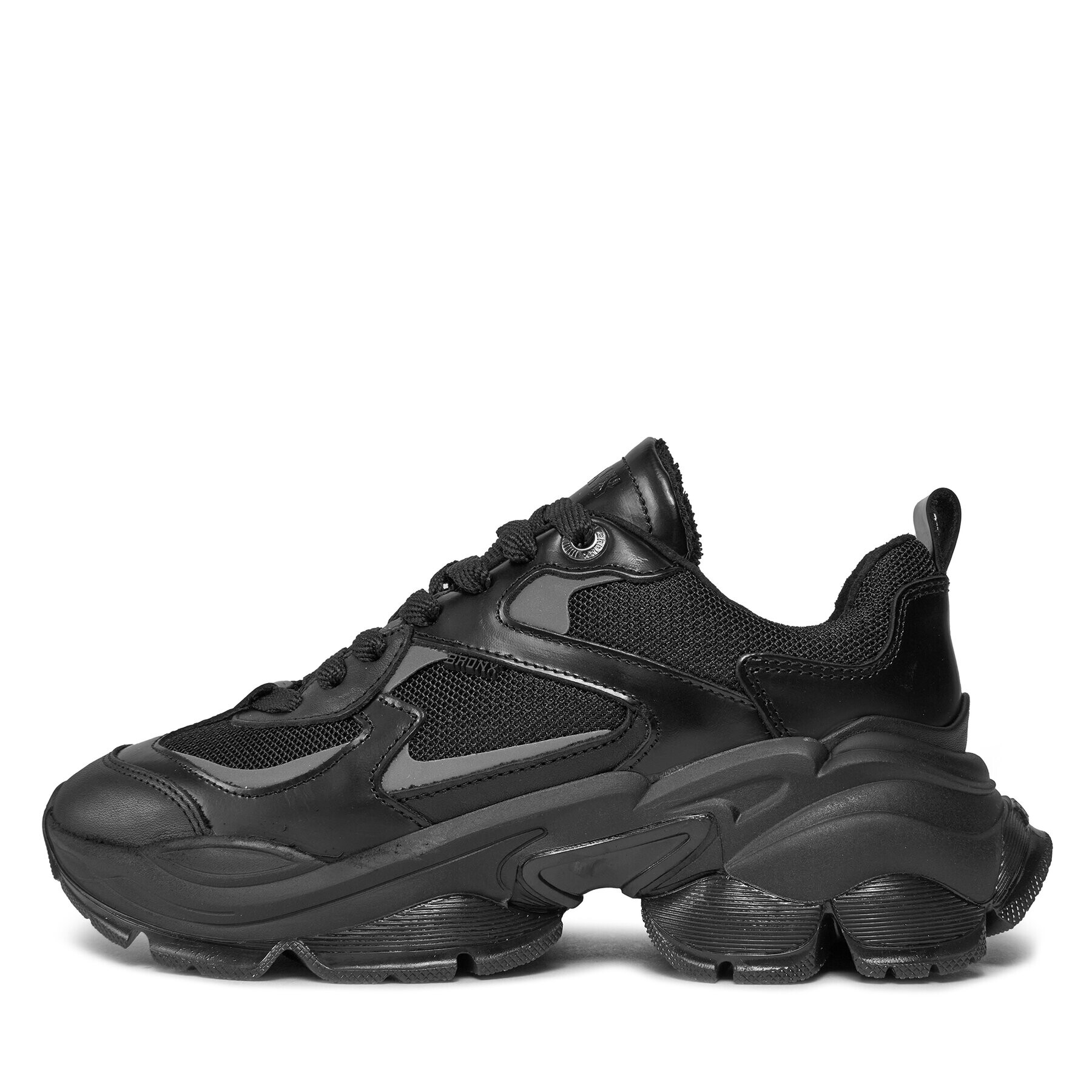 Bronx Сникърси Platform sneakers 66461B-SO Черен - Pepit.bg