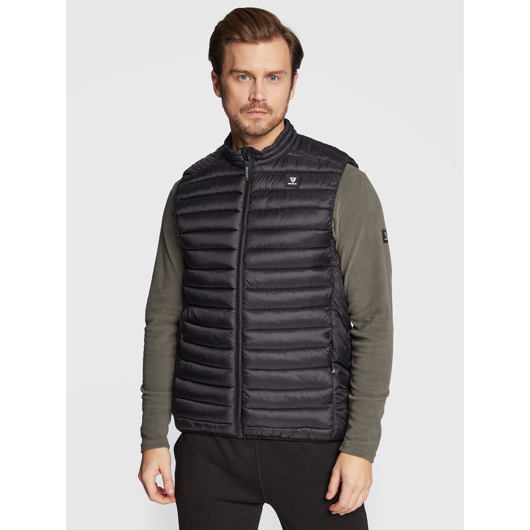 Brunotti Елек Balan 2221180001 Черен Regular Fit - Pepit.bg