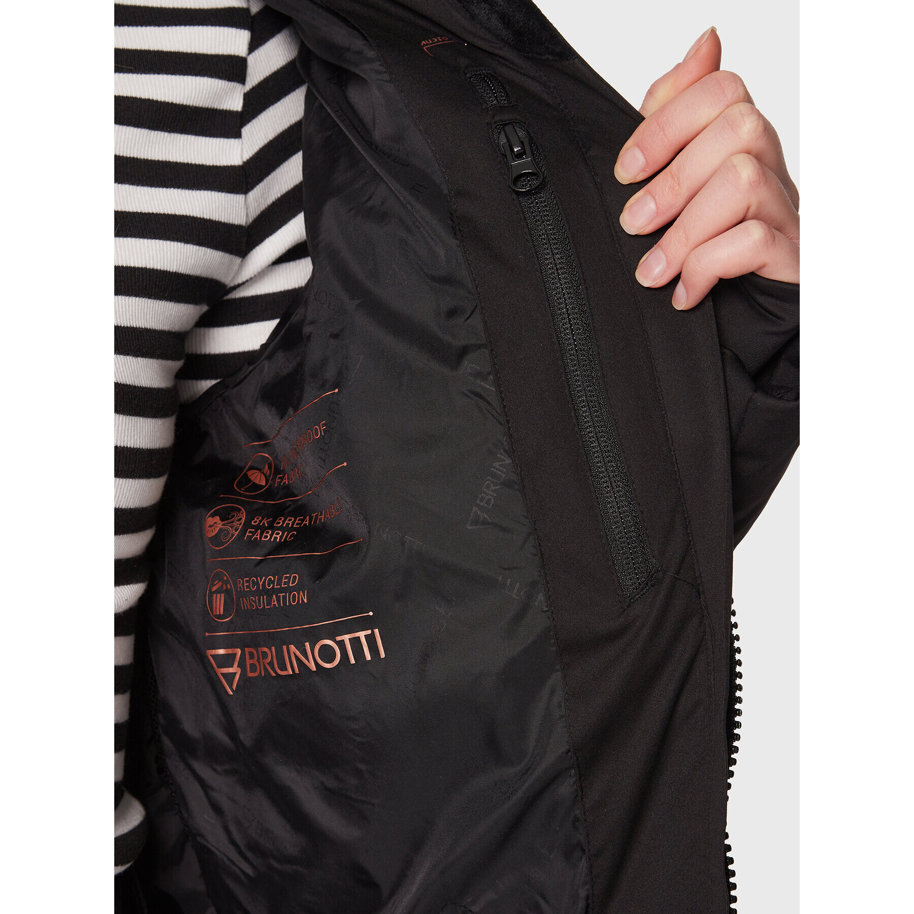 Brunotti Скиорско яке Makula 2122200333 Черен Regular Fit - Pepit.bg