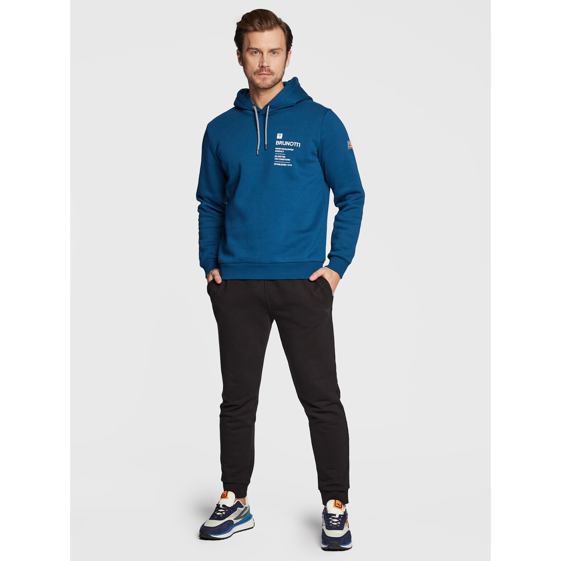 Brunotti Суитшърт Ratcher 2221120079 Син Regular Fit - Pepit.bg