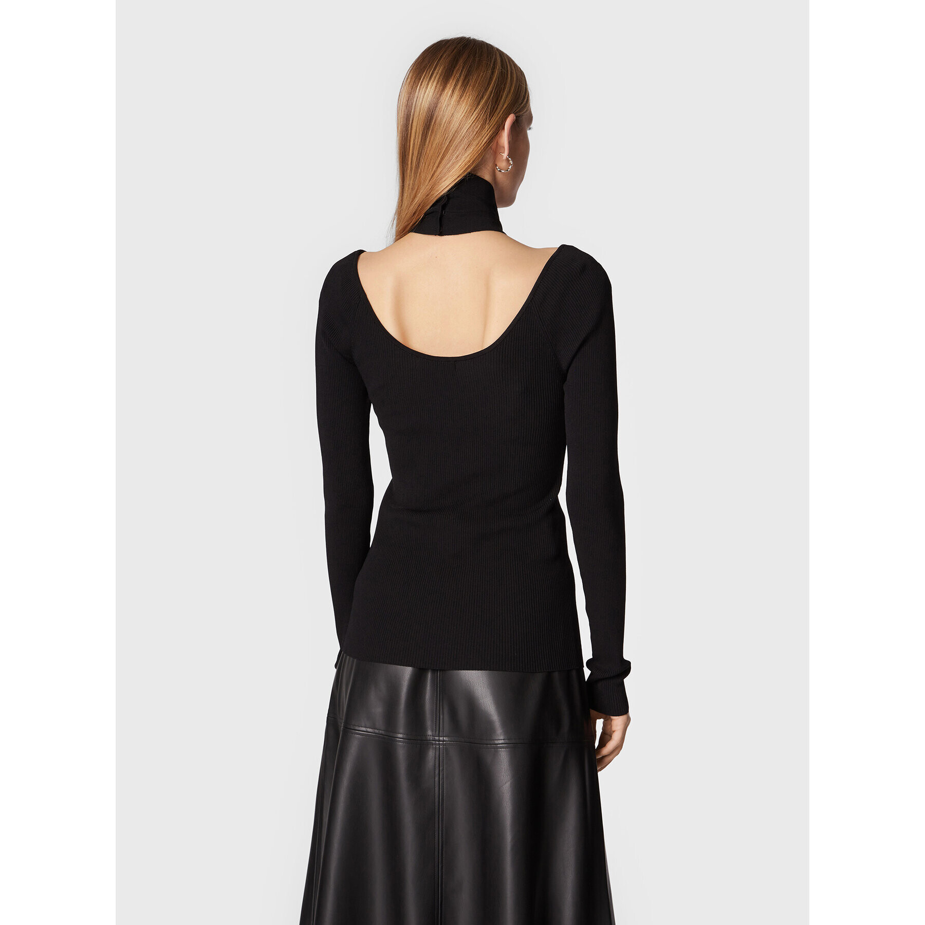Bruuns Bazaar Блуза Celosia BBW3013 Черен Slim Fit - Pepit.bg