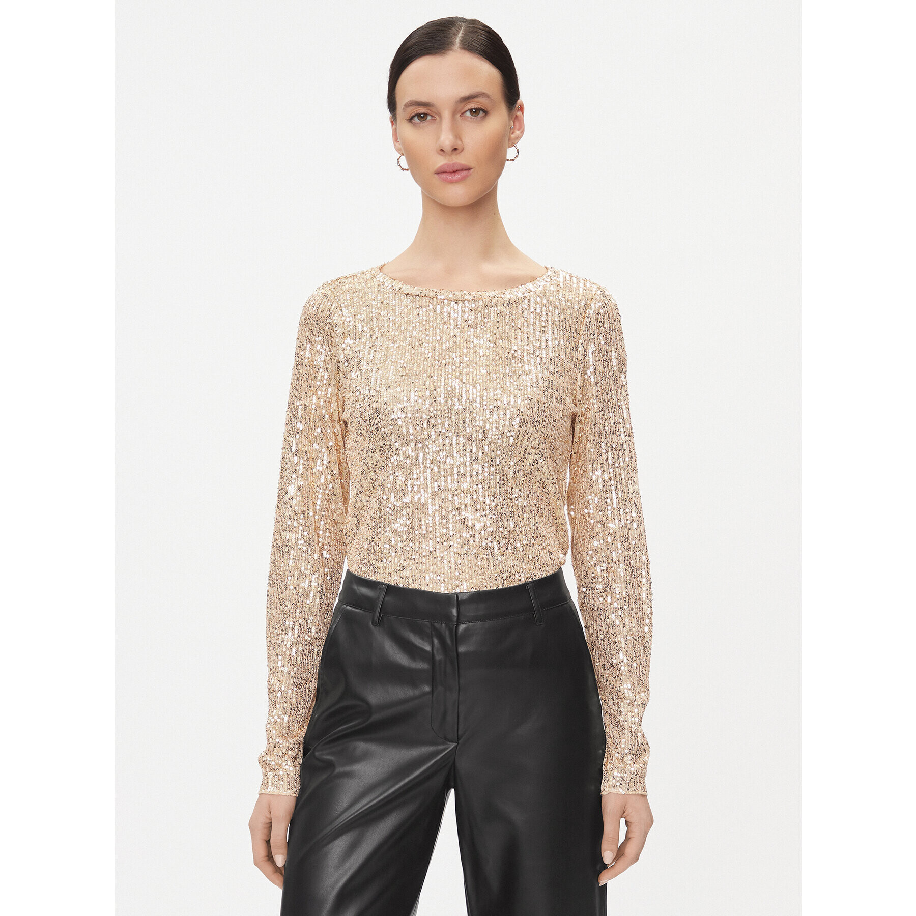 Bruuns Bazaar Блуза Jewel BBW3589 Златист Regular Fit - Pepit.bg