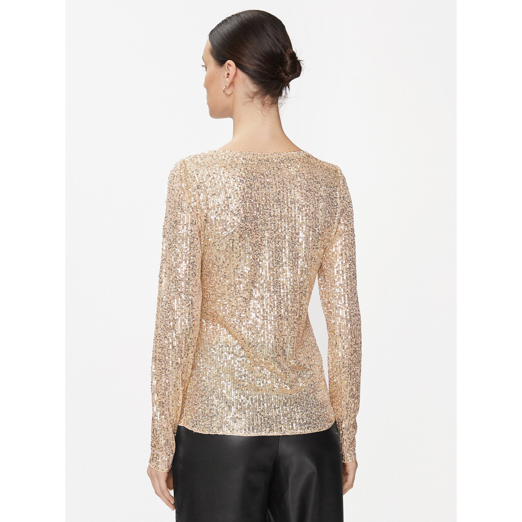 Bruuns Bazaar Блуза Jewel BBW3589 Златист Regular Fit - Pepit.bg