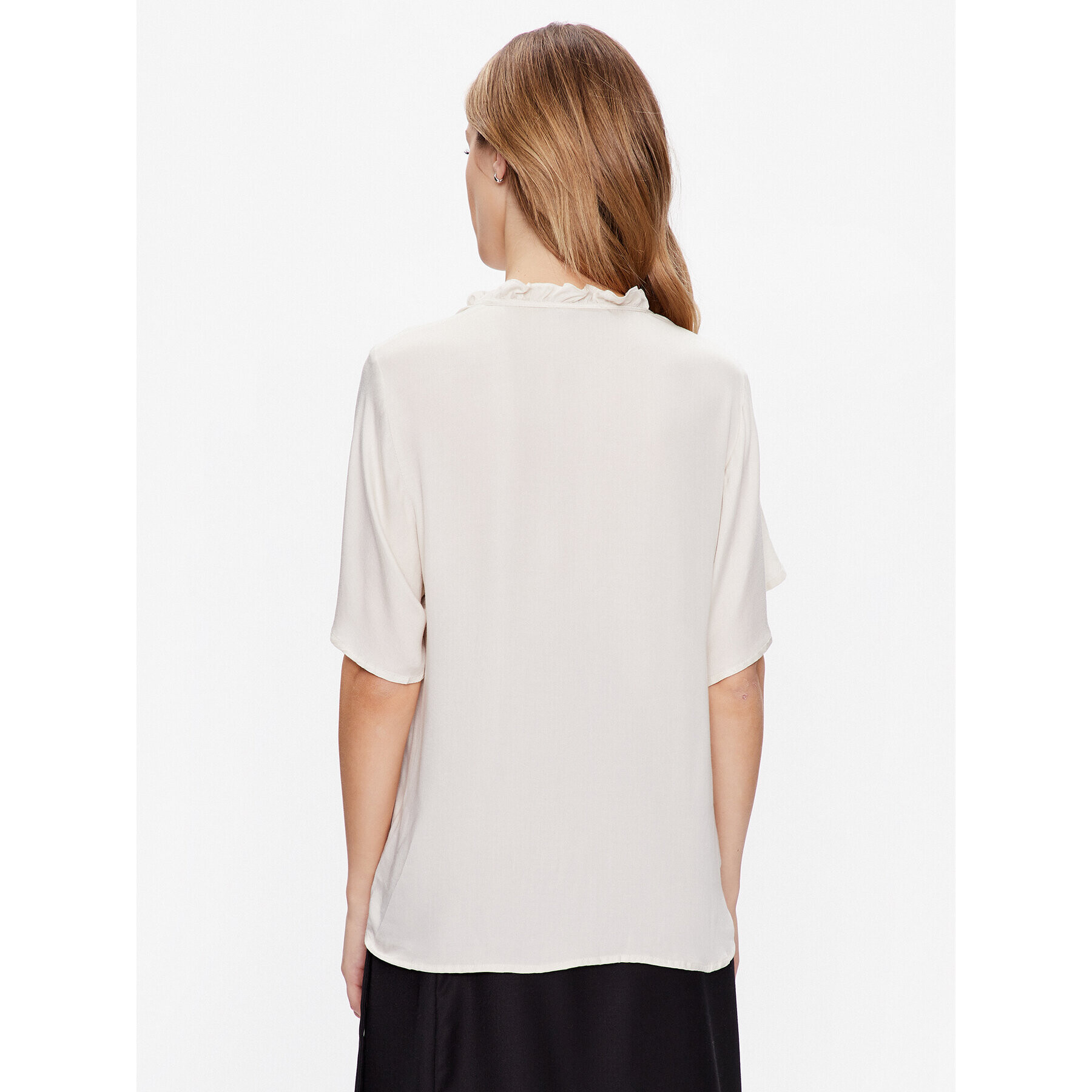 Bruuns Bazaar Блуза Katina BBW3316 Екрю Regular Fit - Pepit.bg