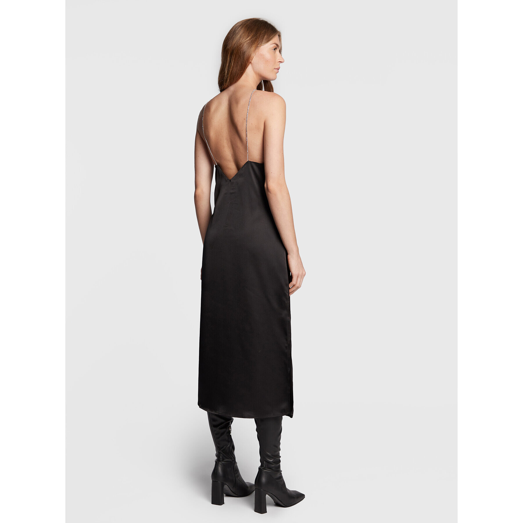 Bruuns Bazaar Ежедневна рокля Catmint Indie BBW3227 Черен Regular Fit - Pepit.bg