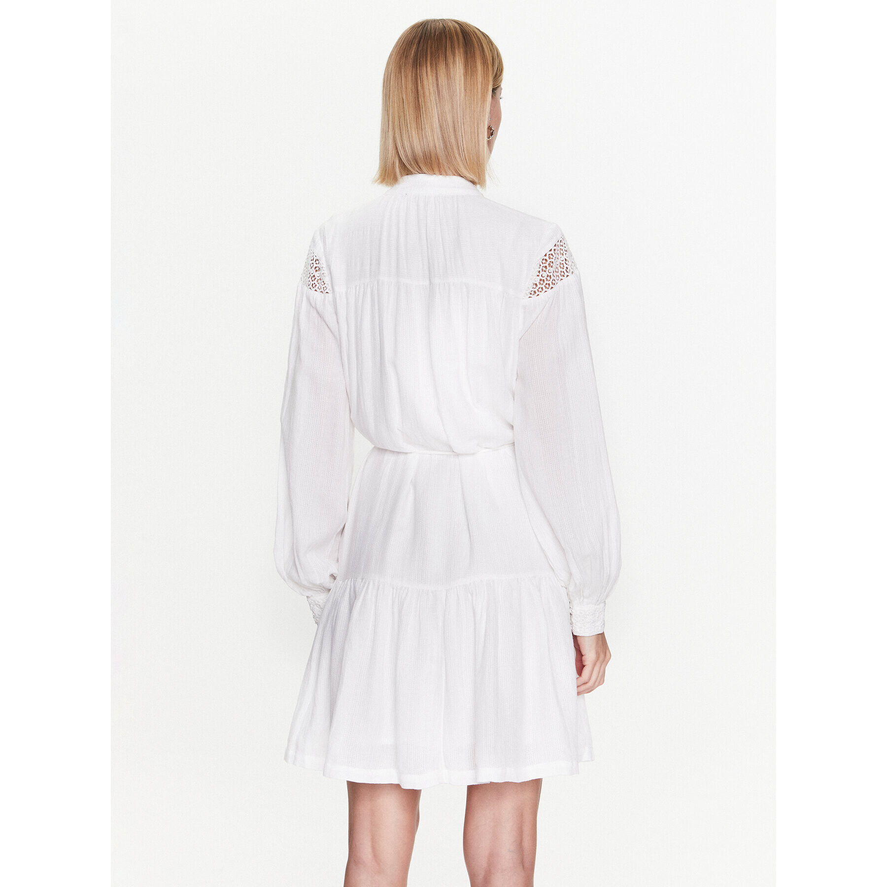 Bruuns Bazaar Ежедневна рокля Leora BBW3156 Бял Regular Fit - Pepit.bg