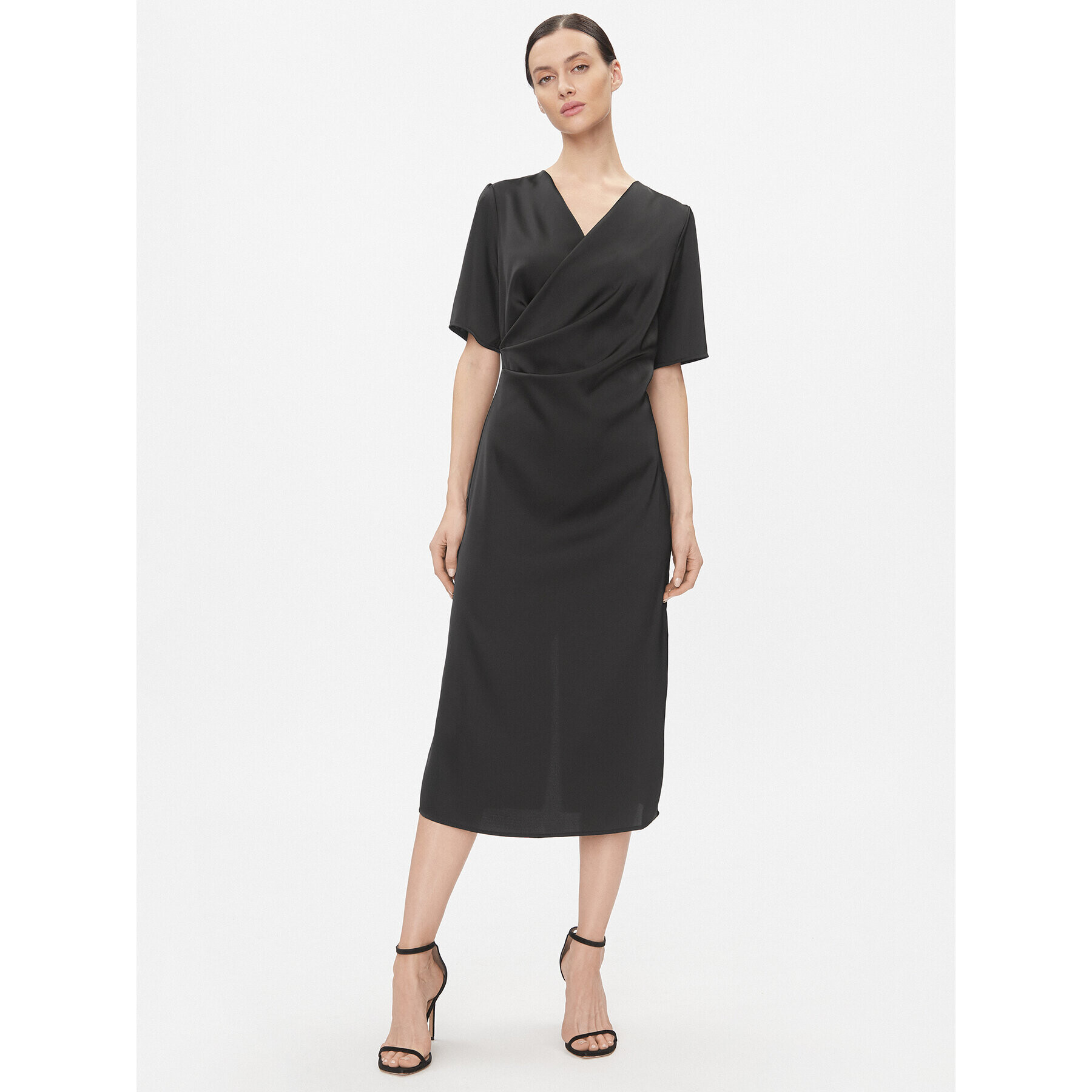 Bruuns Bazaar Ежедневна рокля Nemi BBW3622 Черен Regular Fit - Pepit.bg