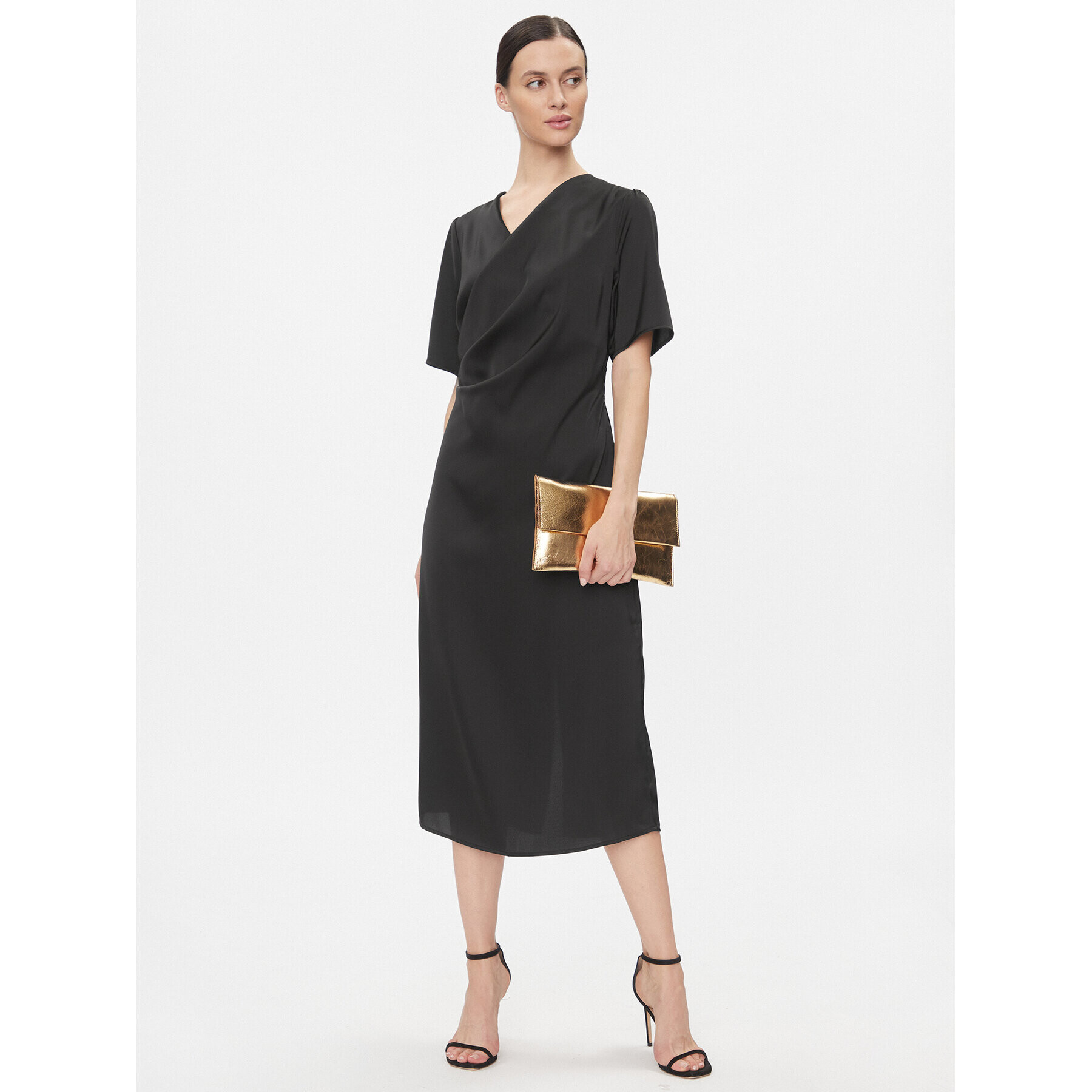 Bruuns Bazaar Ежедневна рокля Nemi BBW3622 Черен Regular Fit - Pepit.bg