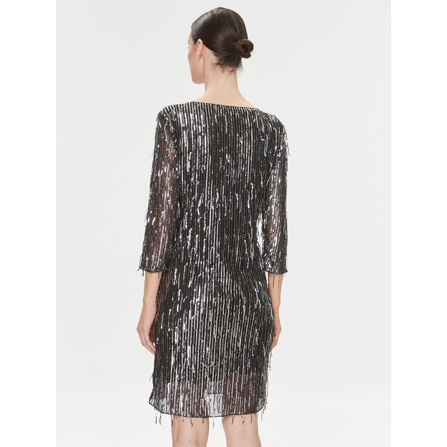 Bruuns Bazaar Коктейлна рокля BBW3759 Черен Regular Fit - Pepit.bg