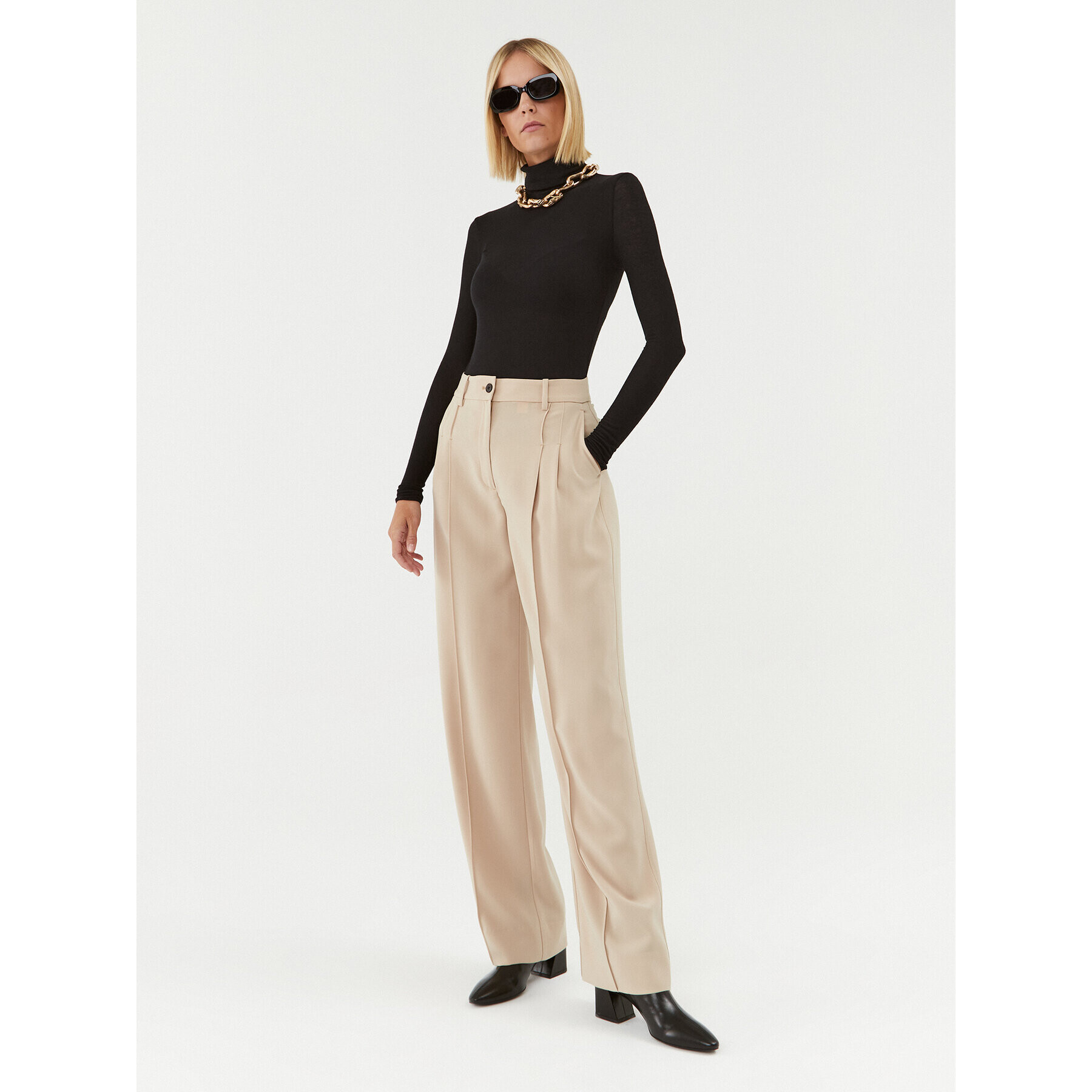 Bruuns Bazaar Поло Angela BBW1070N Черен Slim Fit - Pepit.bg