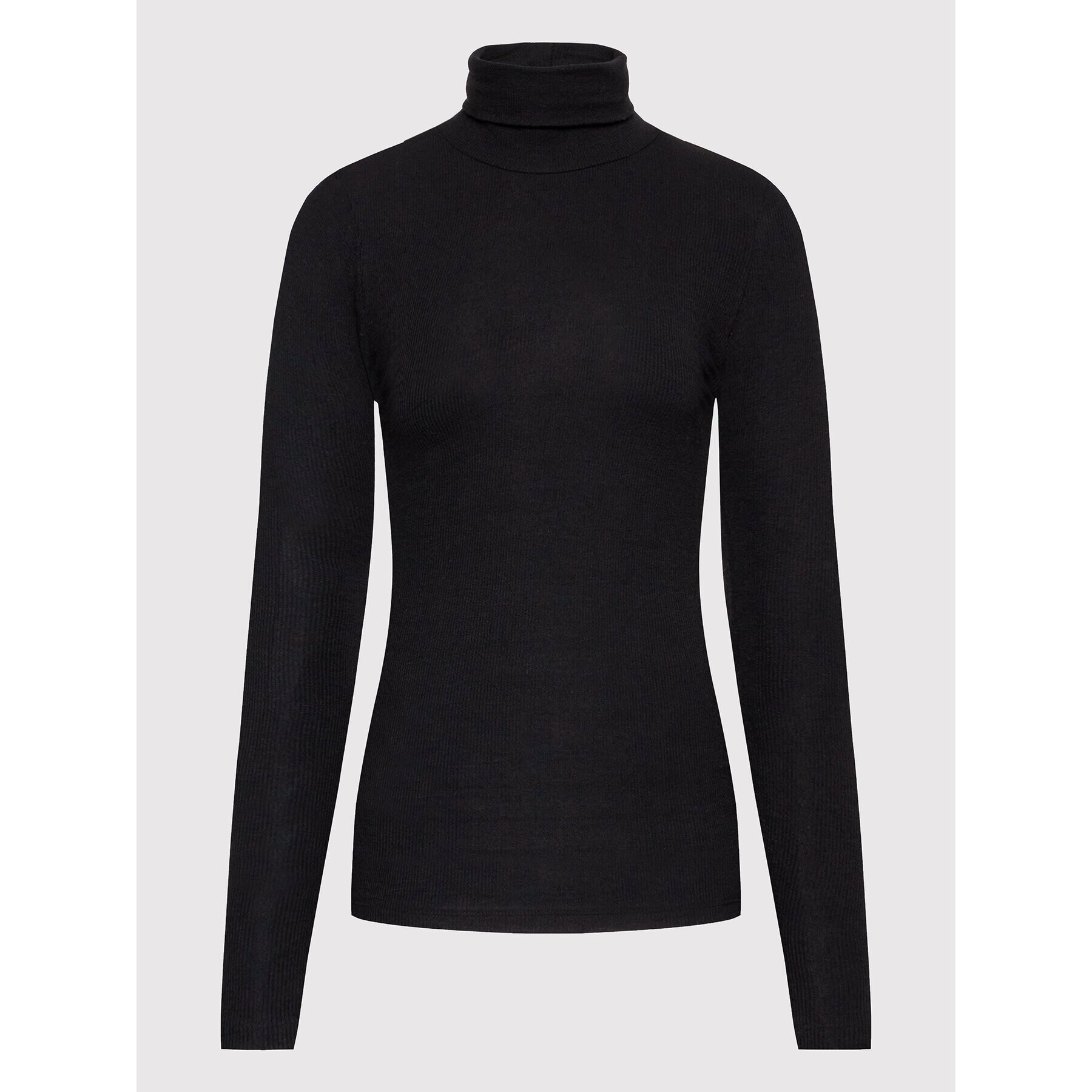 Bruuns Bazaar Поло Angela Roll BBW1070 Черен Slim Fit - Pepit.bg