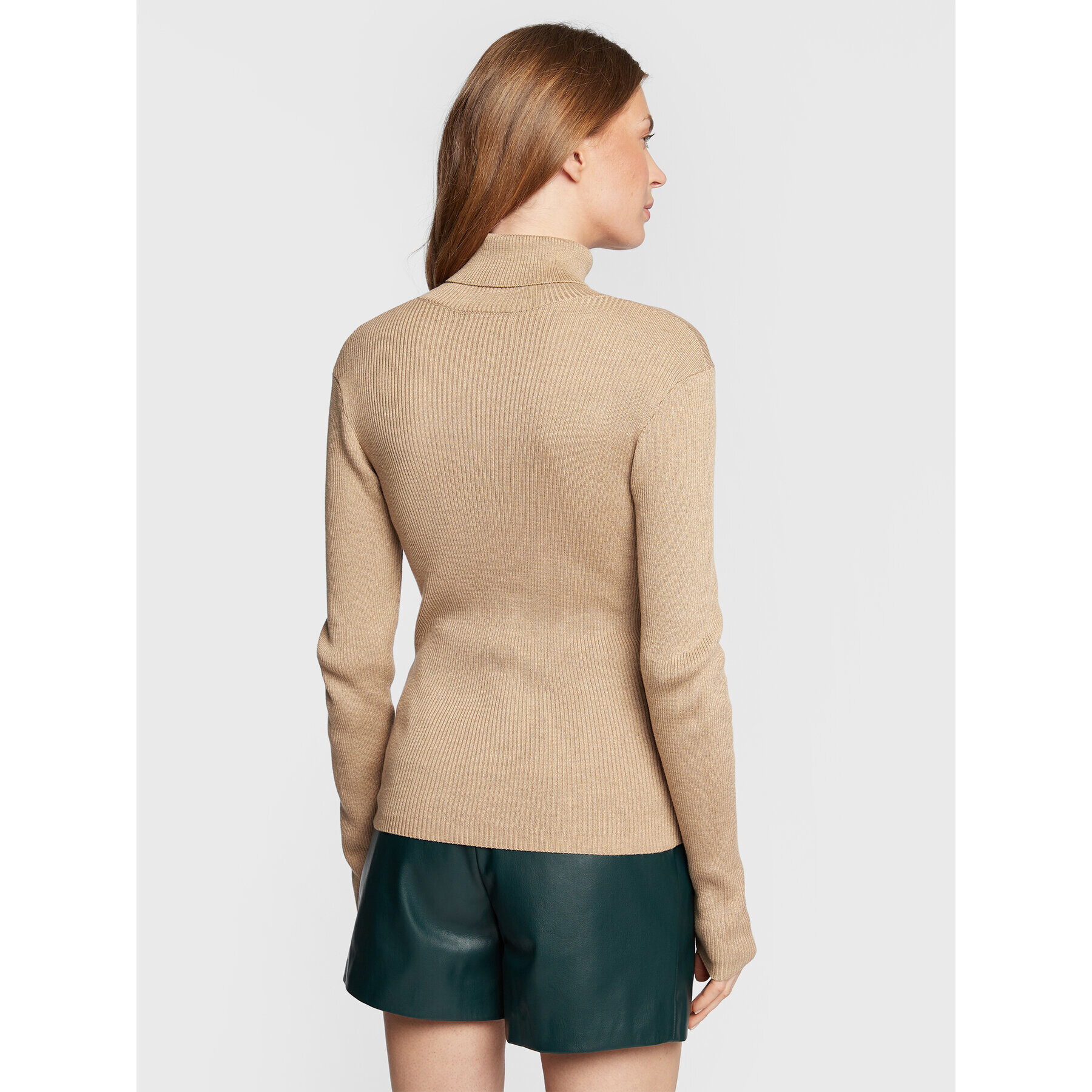 Bruuns Bazaar Поло Calla Batilda BBW3024 Кафяв Slim Fit - Pepit.bg