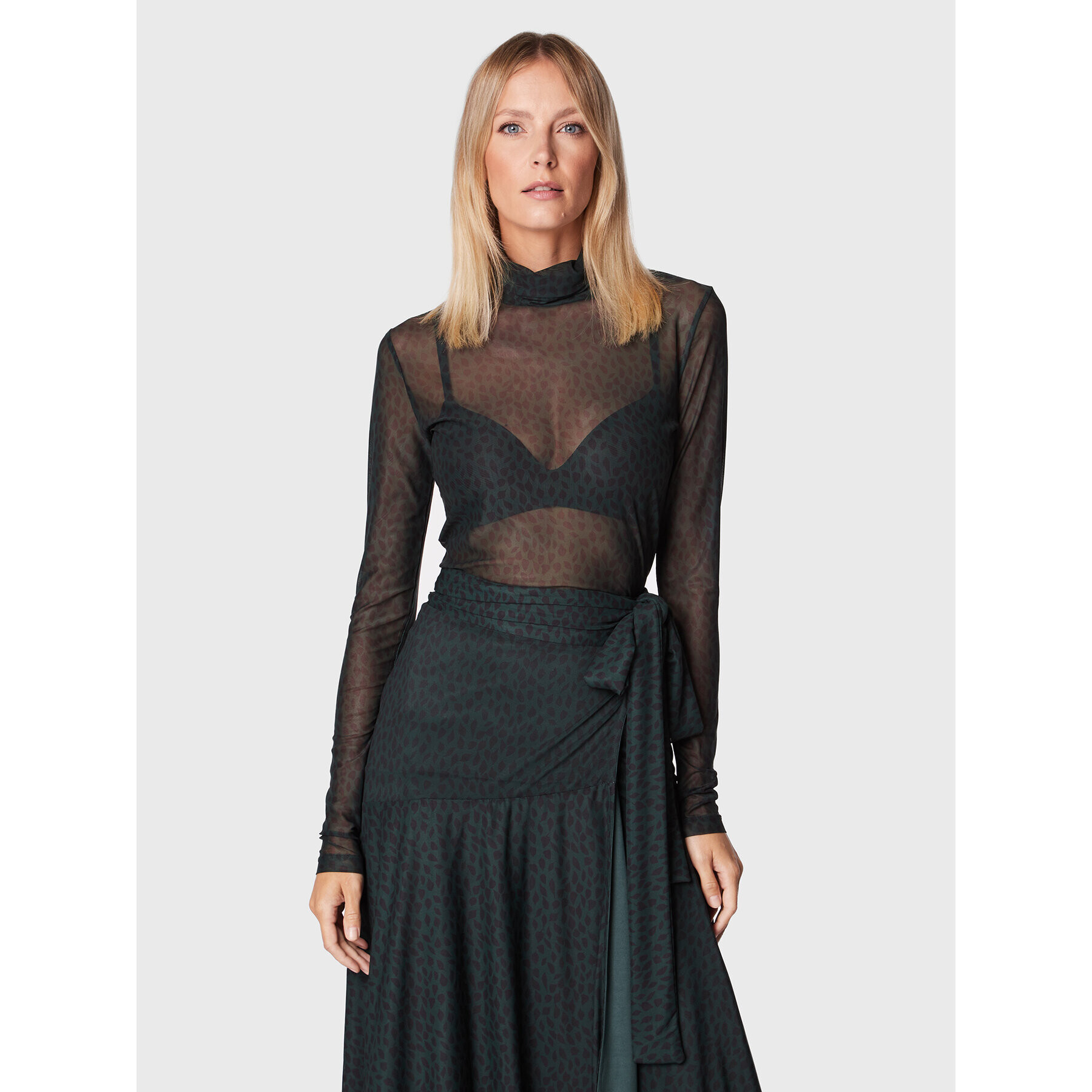 Bruuns Bazaar Поло Phlox Astri BBW3006 Зелен Regular Fit - Pepit.bg