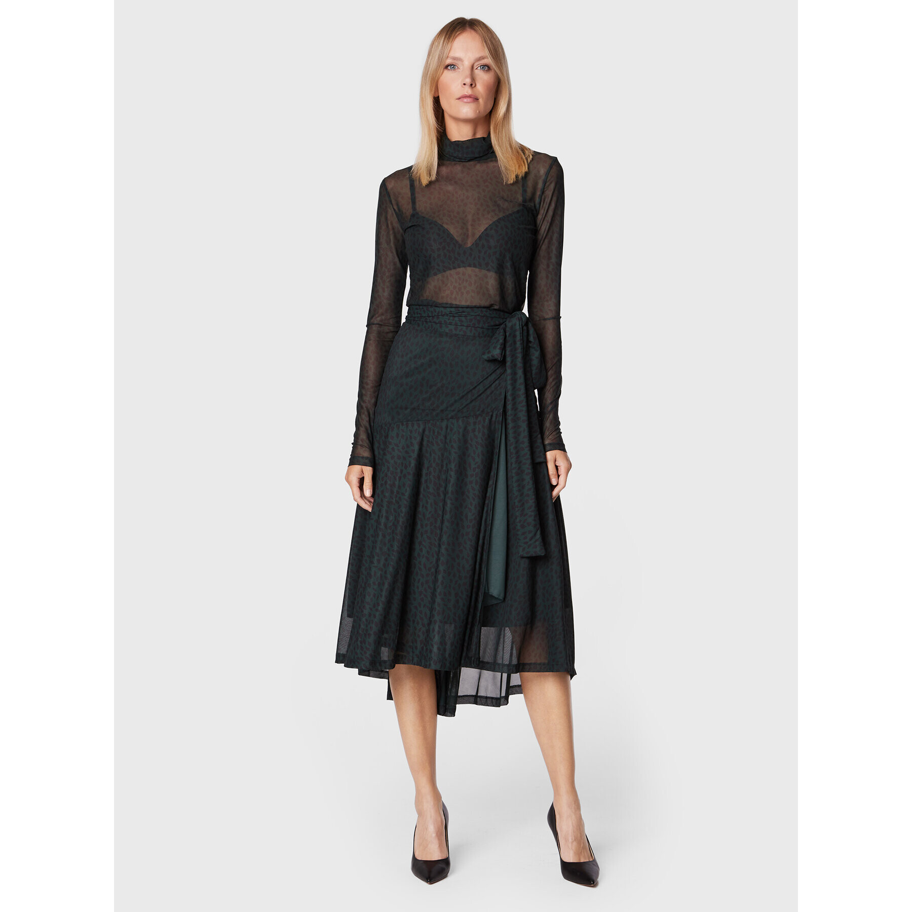Bruuns Bazaar Поло Phlox Astri BBW3006 Зелен Regular Fit - Pepit.bg