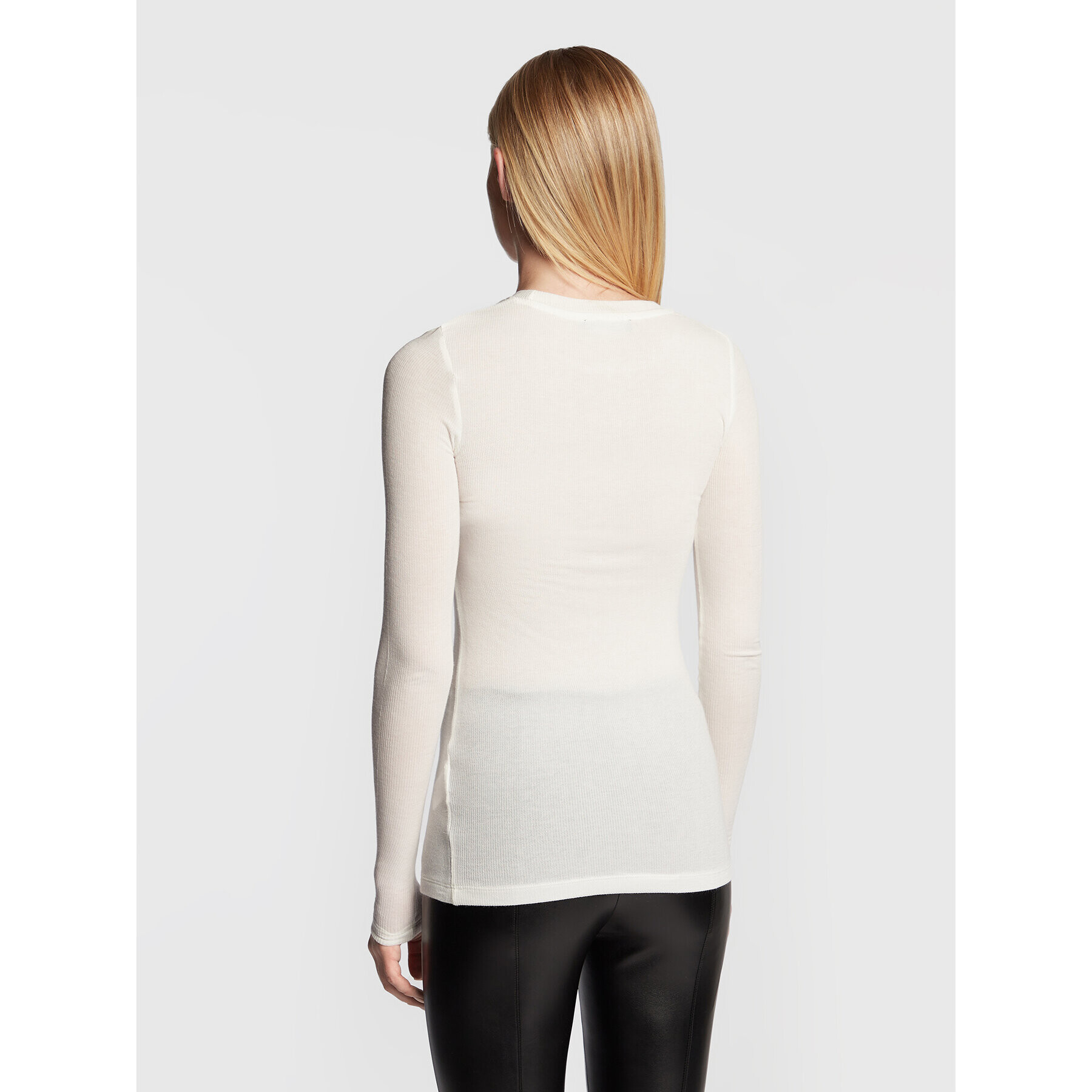 Bruuns Bazaar Пуловер Angela BBW1071 Бежов Slim Fit - Pepit.bg