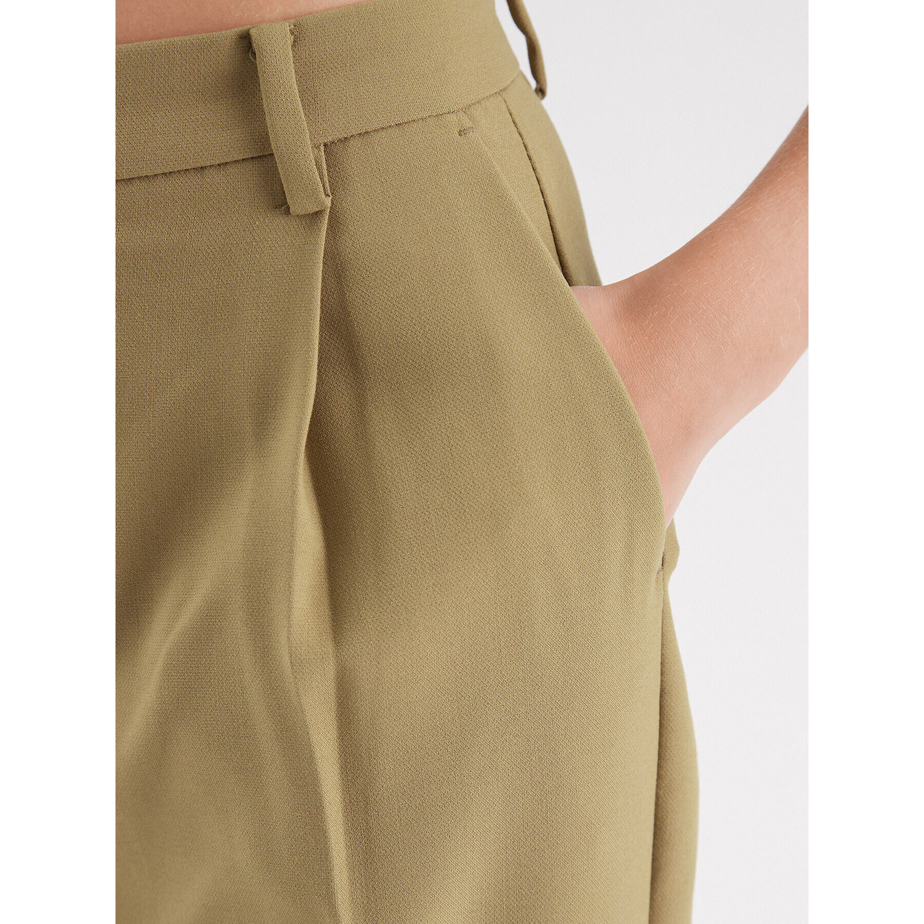 Bruuns Bazaar Текстилни панталони Cindy BBW2393 Зелен Loose Fit - Pepit.bg