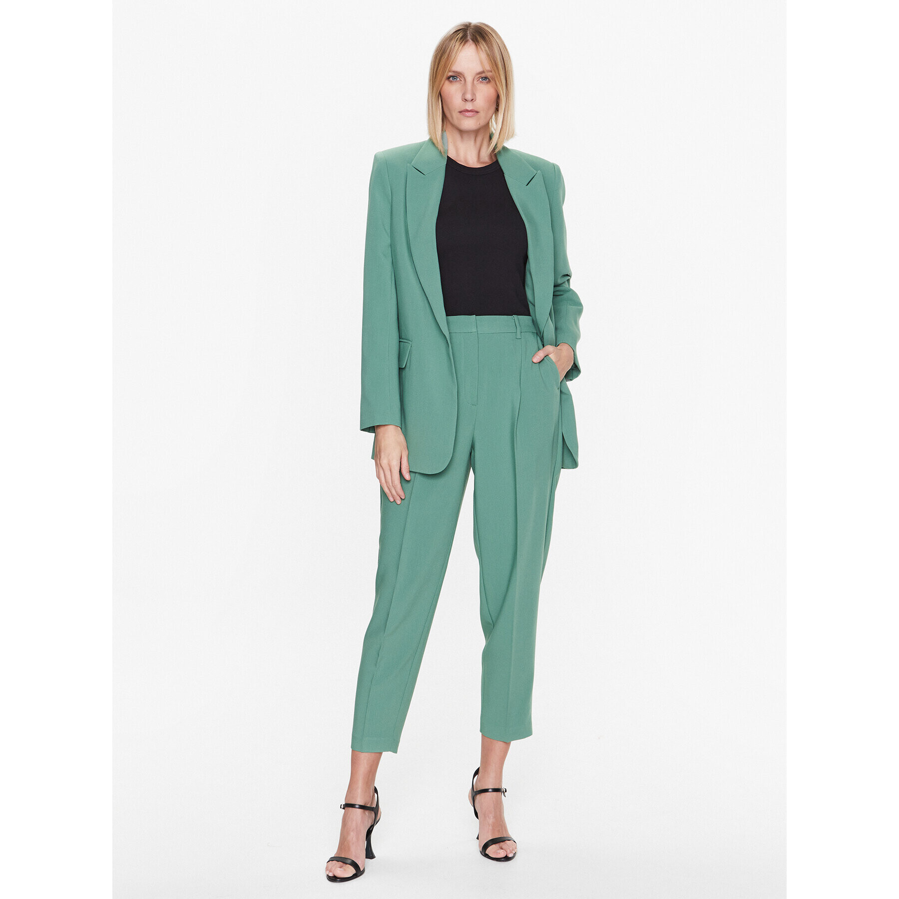 Bruuns Bazaar топ Katy BBW2378 Черен Slim Fit - Pepit.bg