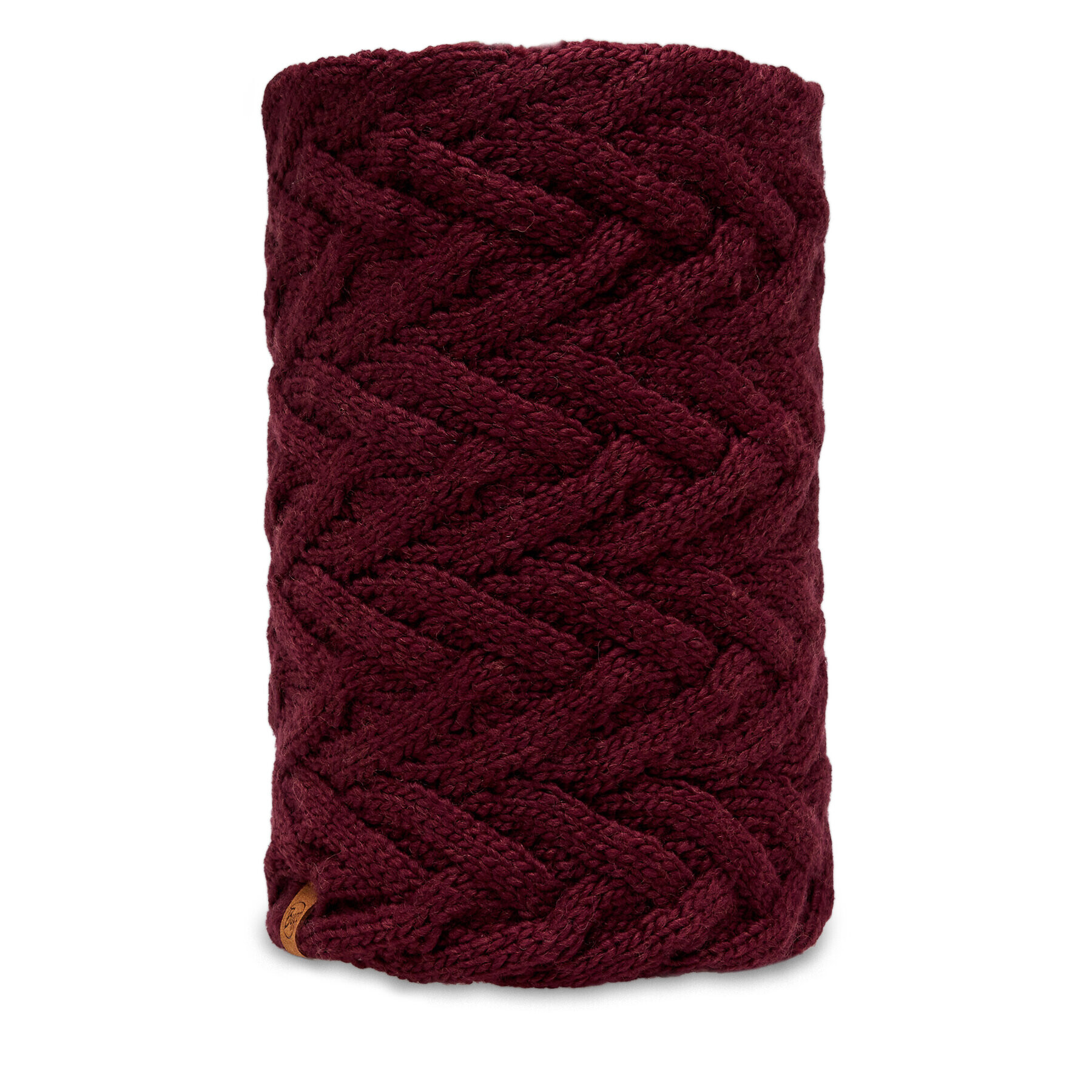 Buff Шал - комин Knitted & Fleece Neckwarmer 123518.628.10.00 Бордо - Pepit.bg