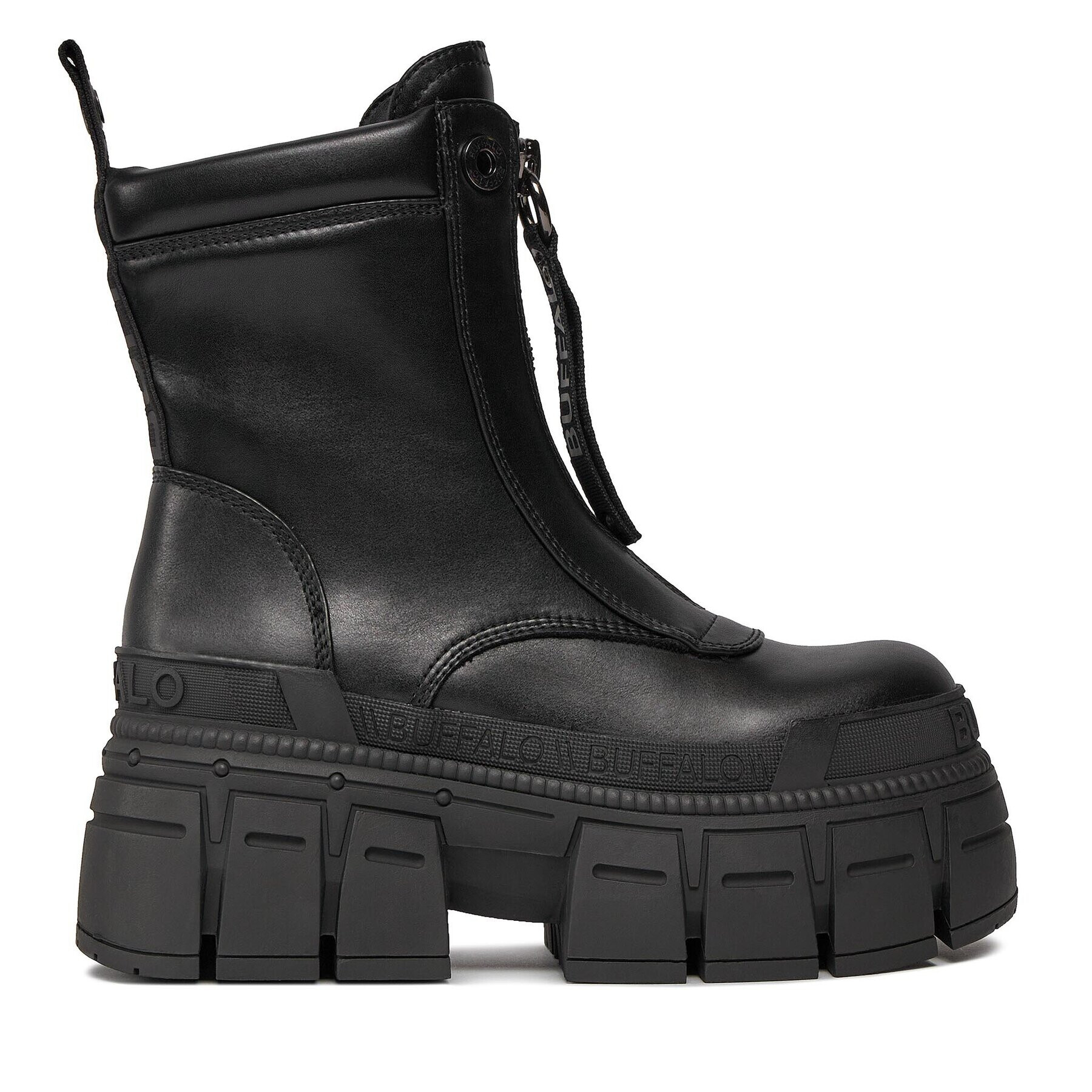 Buffalo Боти Gospher Zip Boot BN1622350 Черен - Pepit.bg