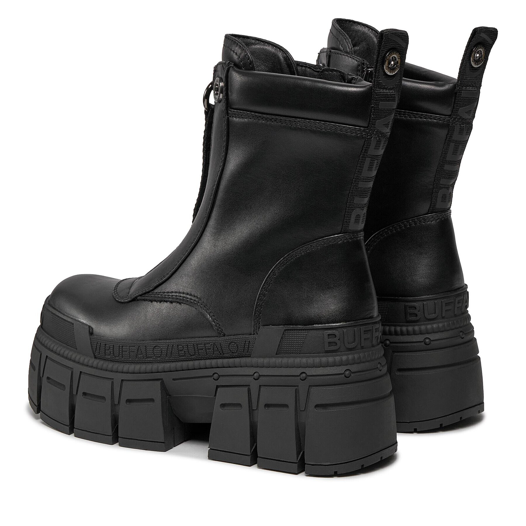 Buffalo Боти Gospher Zip Boot BN1622350 Черен - Pepit.bg