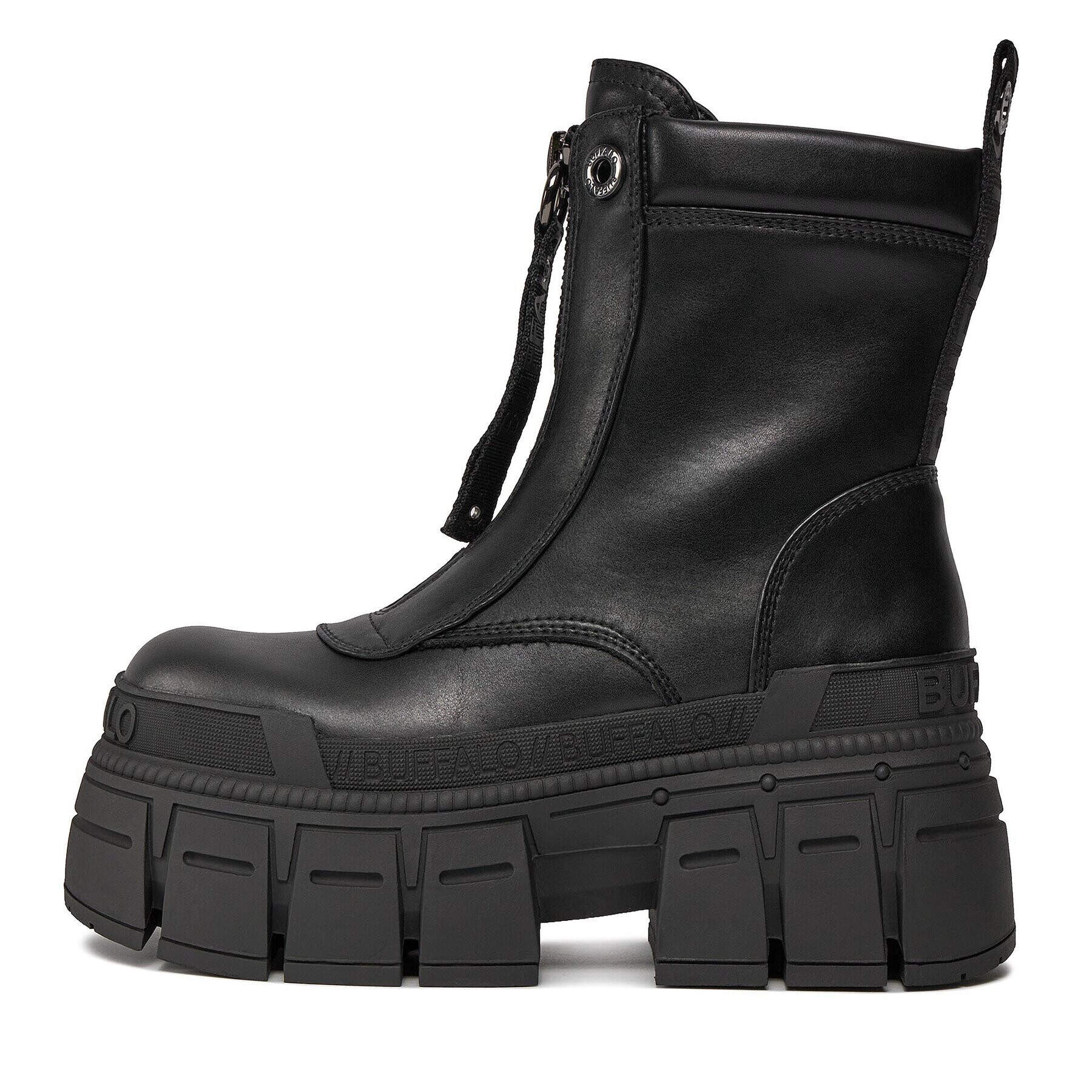 Buffalo Боти Gospher Zip Boot BN1622350 Черен - Pepit.bg