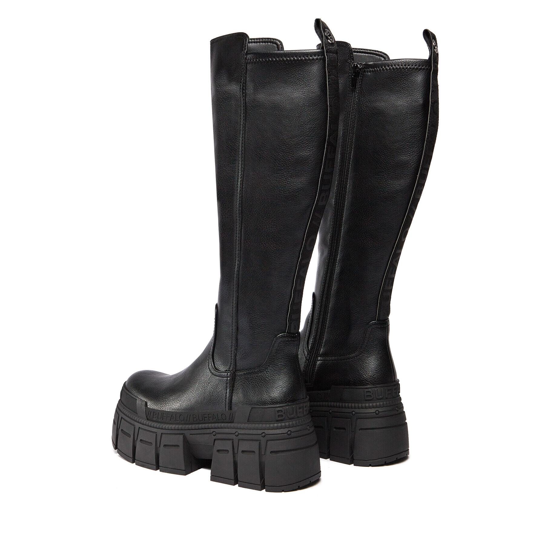 Buffalo Чизми Gospher Stretch Boot 1622354 Черен - Pepit.bg