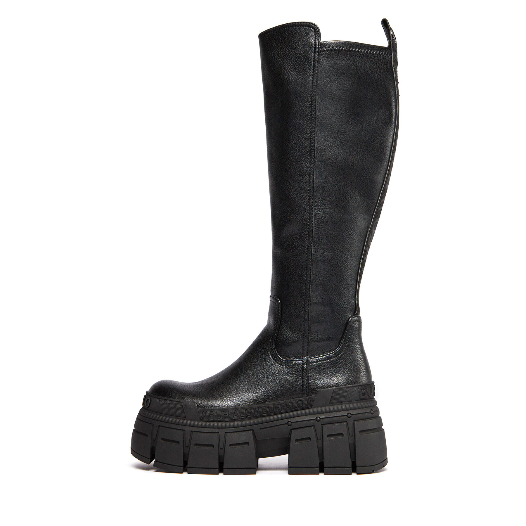 Buffalo Чизми Gospher Stretch Boot 1622354 Черен - Pepit.bg