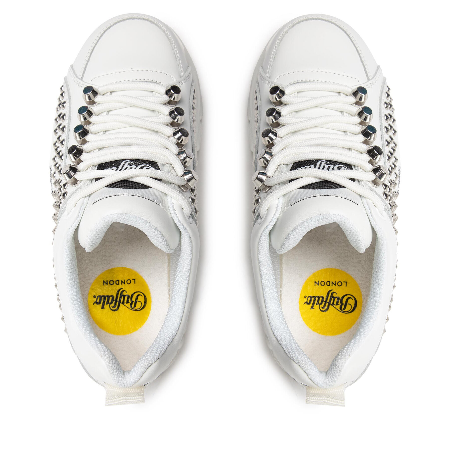 Buffalo London Сникърси 1339-14 Studs BN1533291 Бял - Pepit.bg