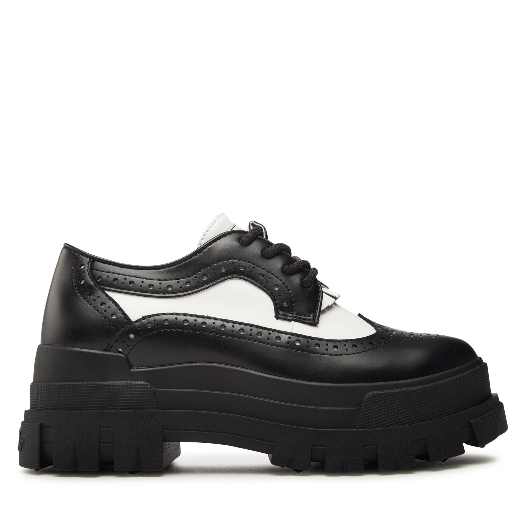 Buffalo Обувки Aspha Brogue 1622301 Черен - Pepit.bg