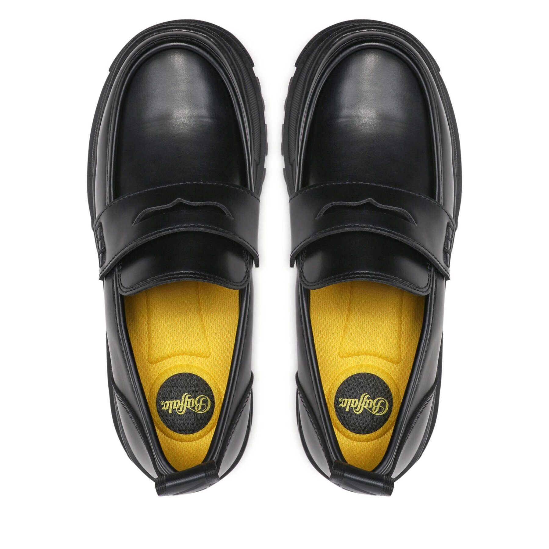 Buffalo лоуфъри с дебела подметка Aspha Loafer BN1622104 Черен - Pepit.bg