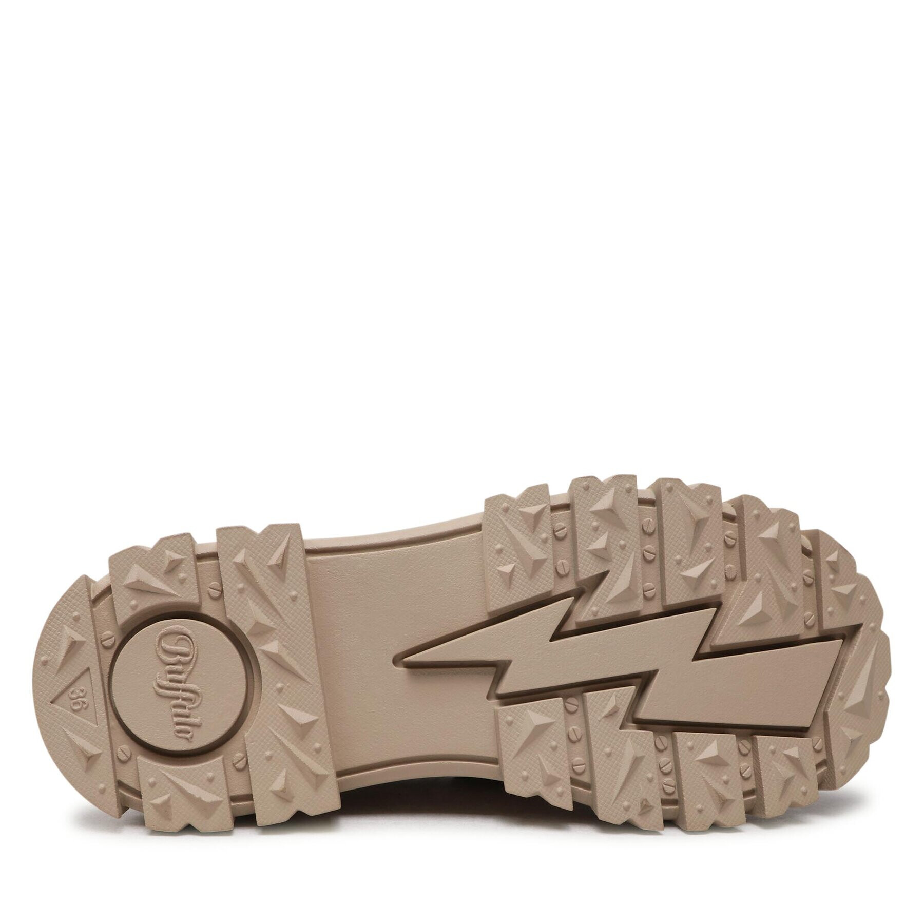 Buffalo лоуфъри с дебела подметка Aspha Loafer Buckle 1622126 Бежов - Pepit.bg