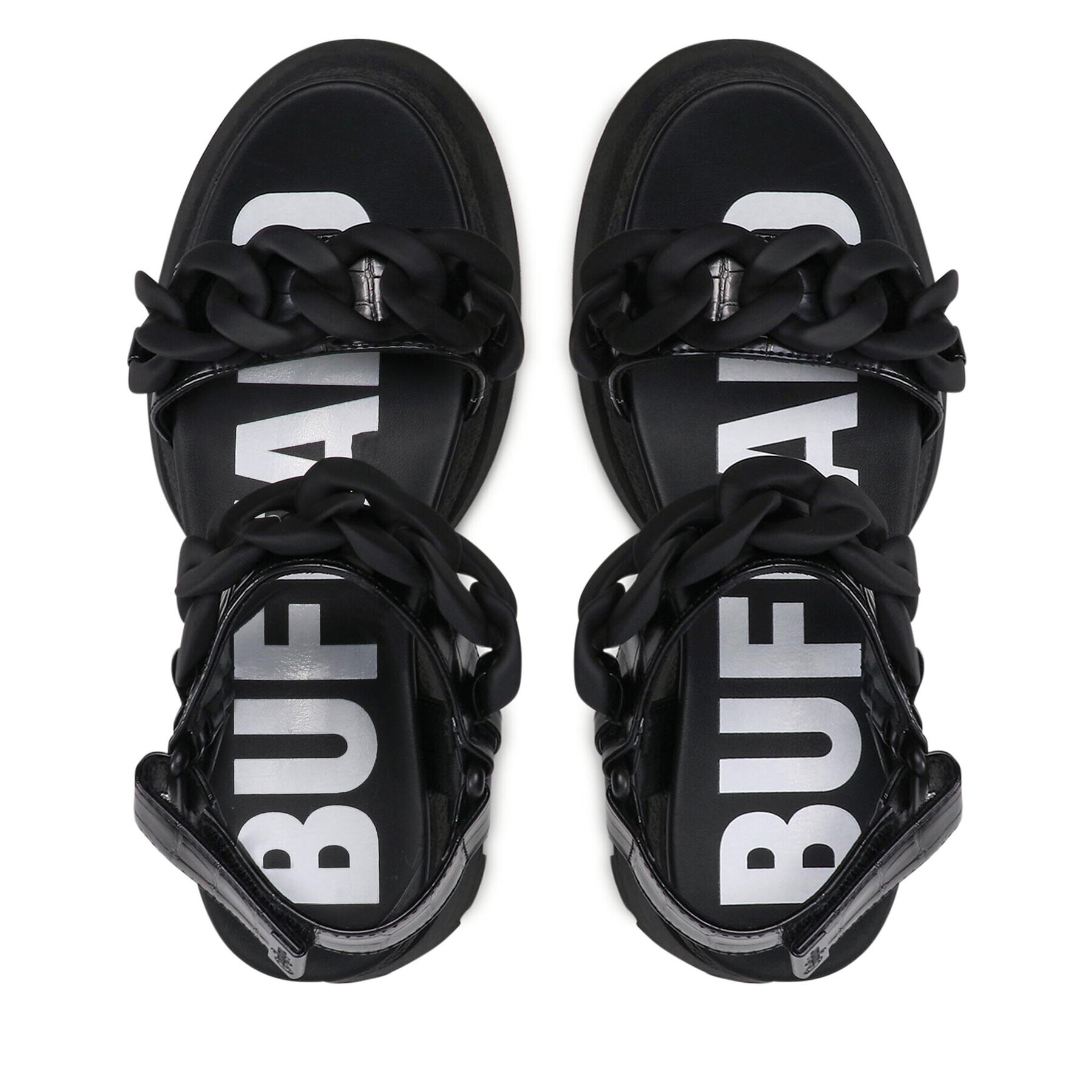 Buffalo Сандали Rude Chain BN16020441 Черен - Pepit.bg