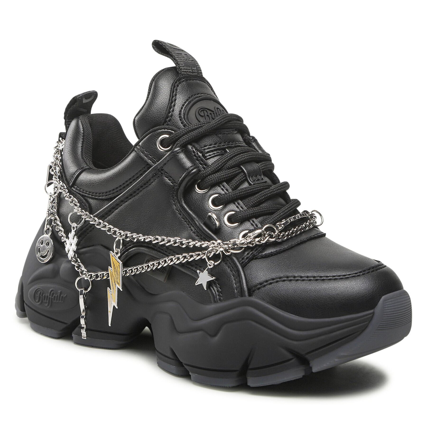 Buffalo Сникърси Binary Charm Sneaker BN1630750 Черен - Pepit.bg