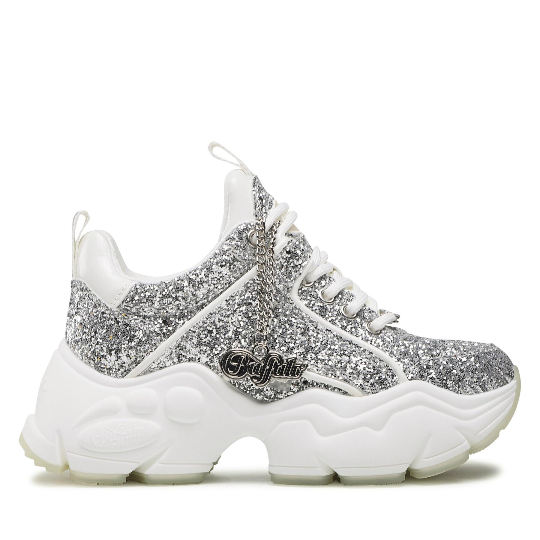 Buffalo Сникърси Binary Glam Sneaker BN1630752 Сребрист - Pepit.bg