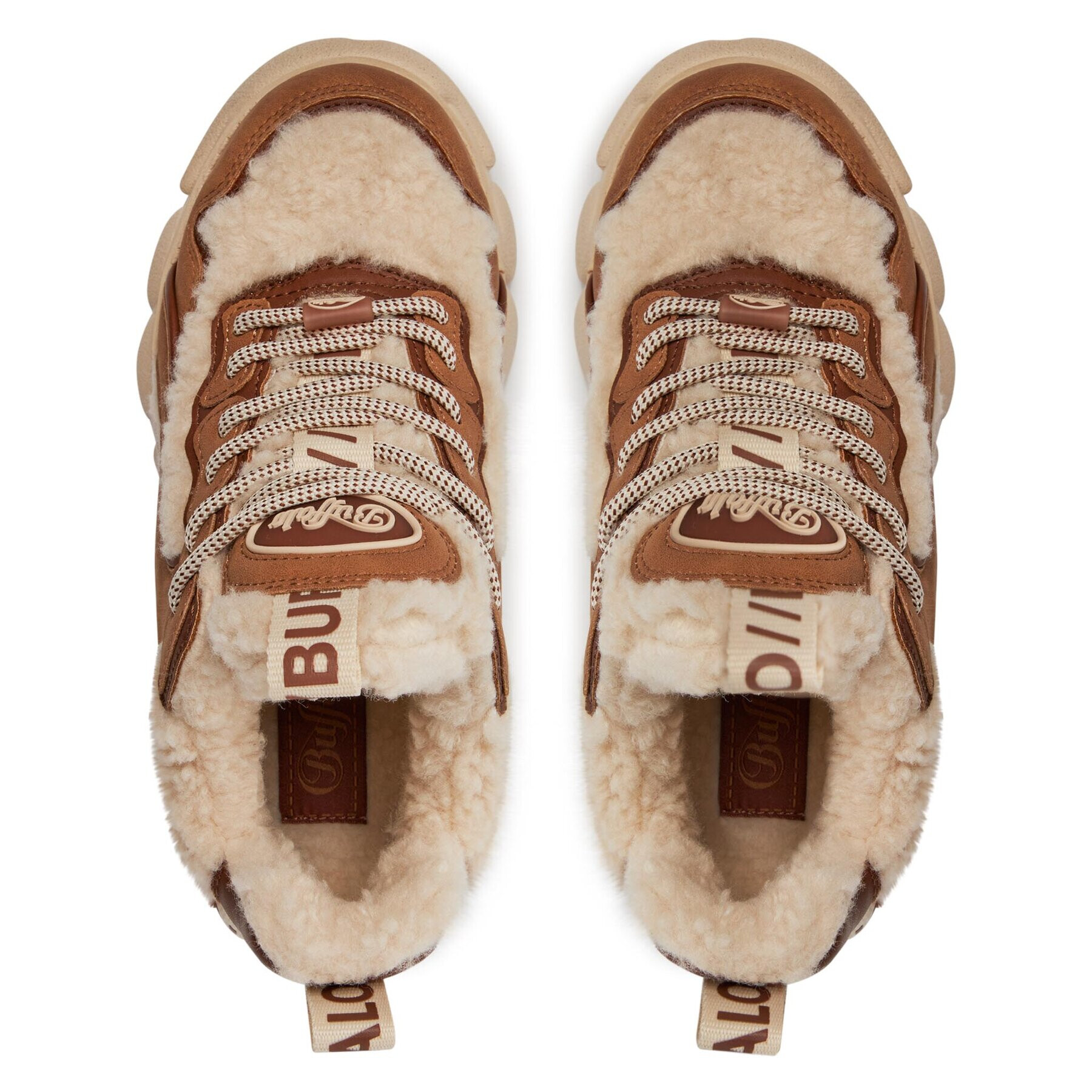 Buffalo Сникърси Cld Chai Warm 1636023 Бежов - Pepit.bg