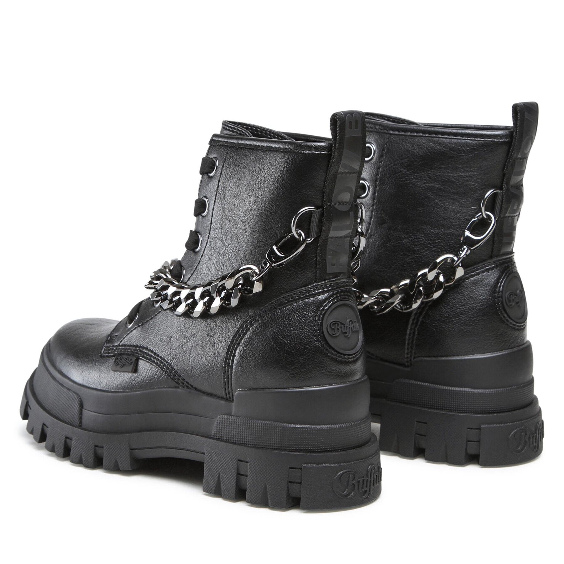 Buffalo Туристически oбувки Aspha Chain BN1622072 Черен - Pepit.bg