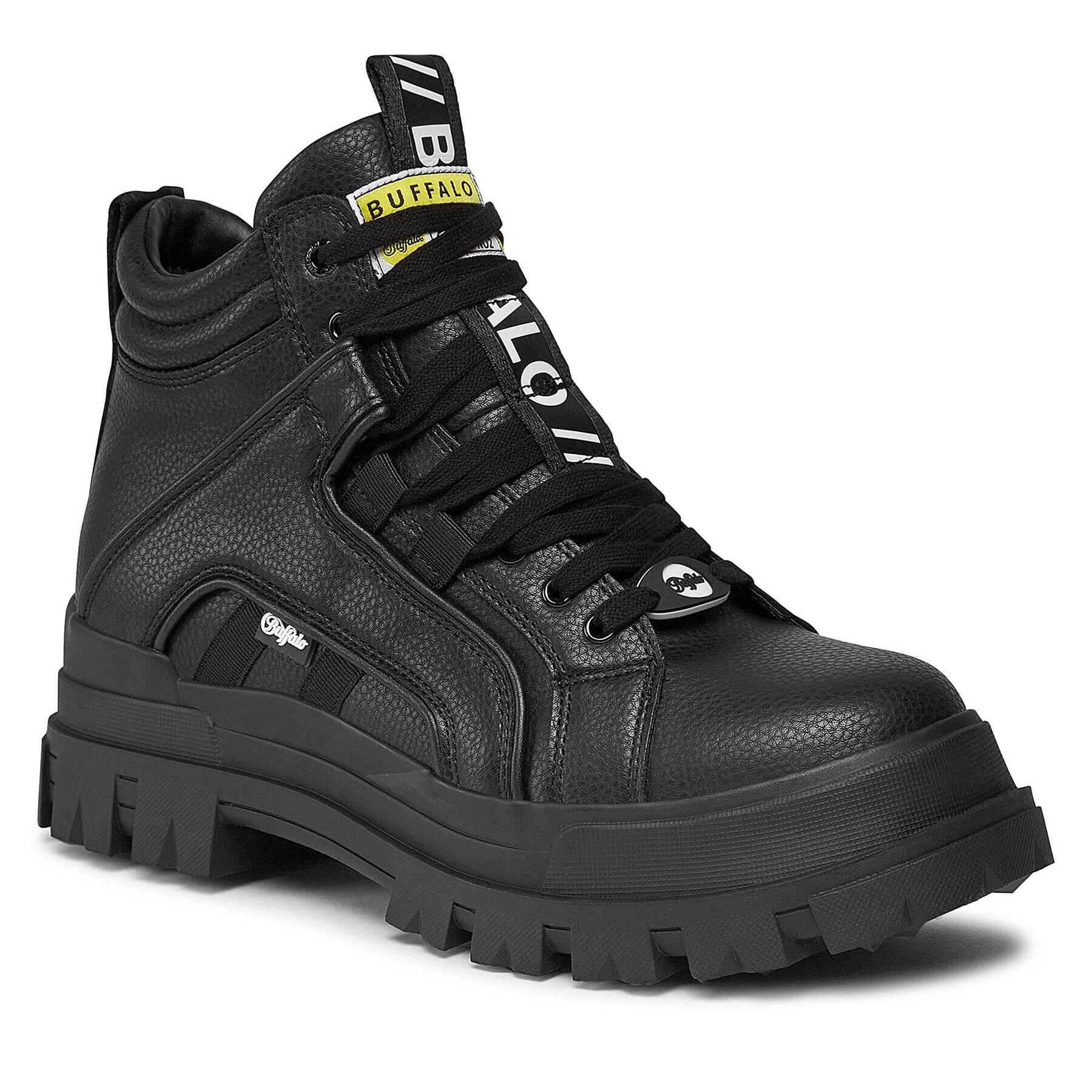 Buffalo Туристически oбувки Aspha Nc Mid Men 1400001 Черен - Pepit.bg