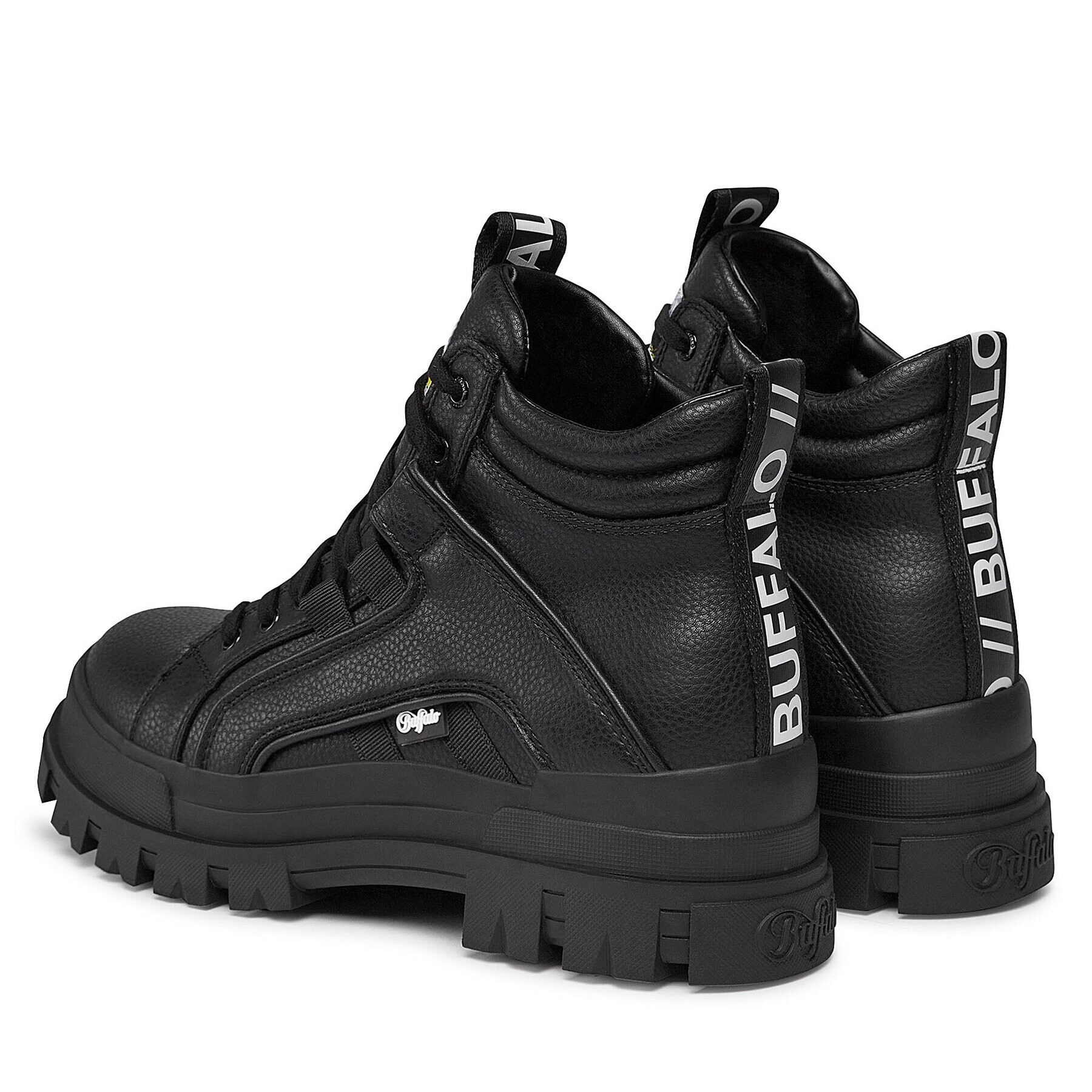 Buffalo Туристически oбувки Aspha Nc Mid Men 1400001 Черен - Pepit.bg