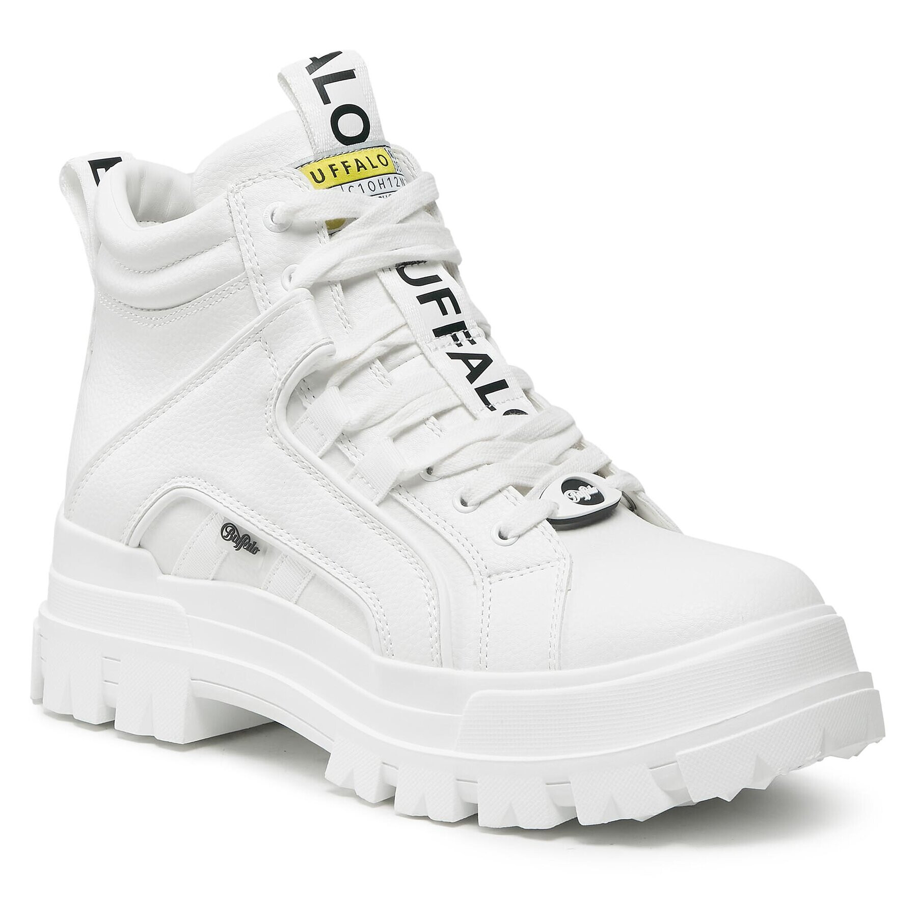 Buffalo Туристически oбувки Aspha Nc Mid Men 1400002 Бял - Pepit.bg