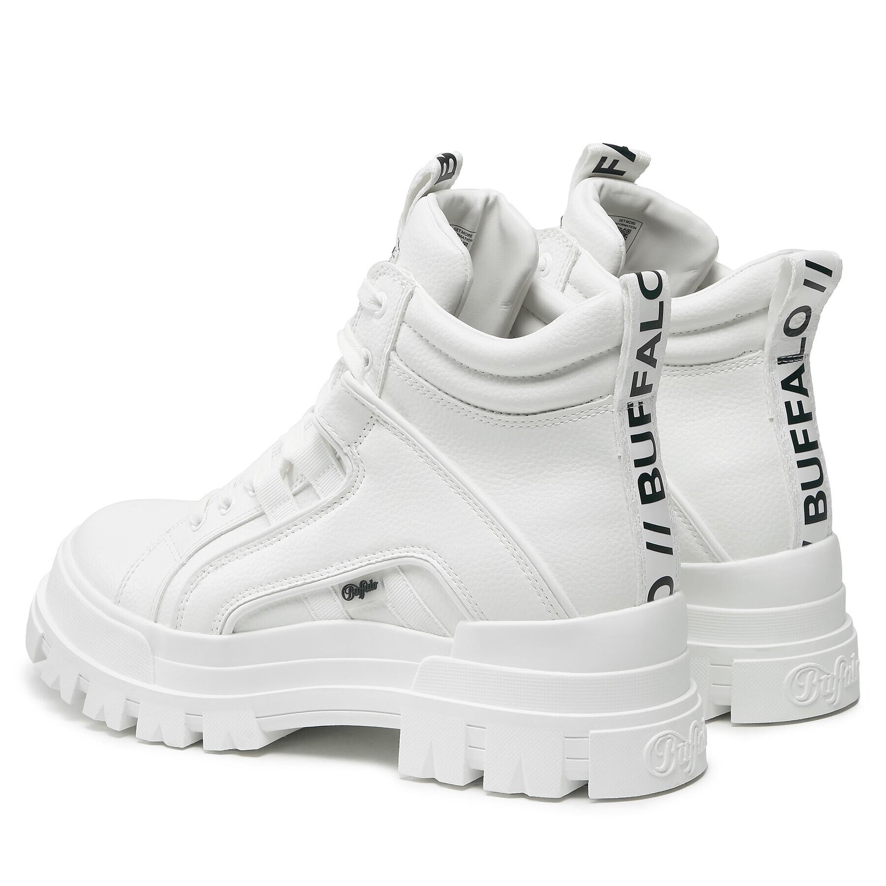 Buffalo Туристически oбувки Aspha Nc Mid Men 1400002 Бял - Pepit.bg