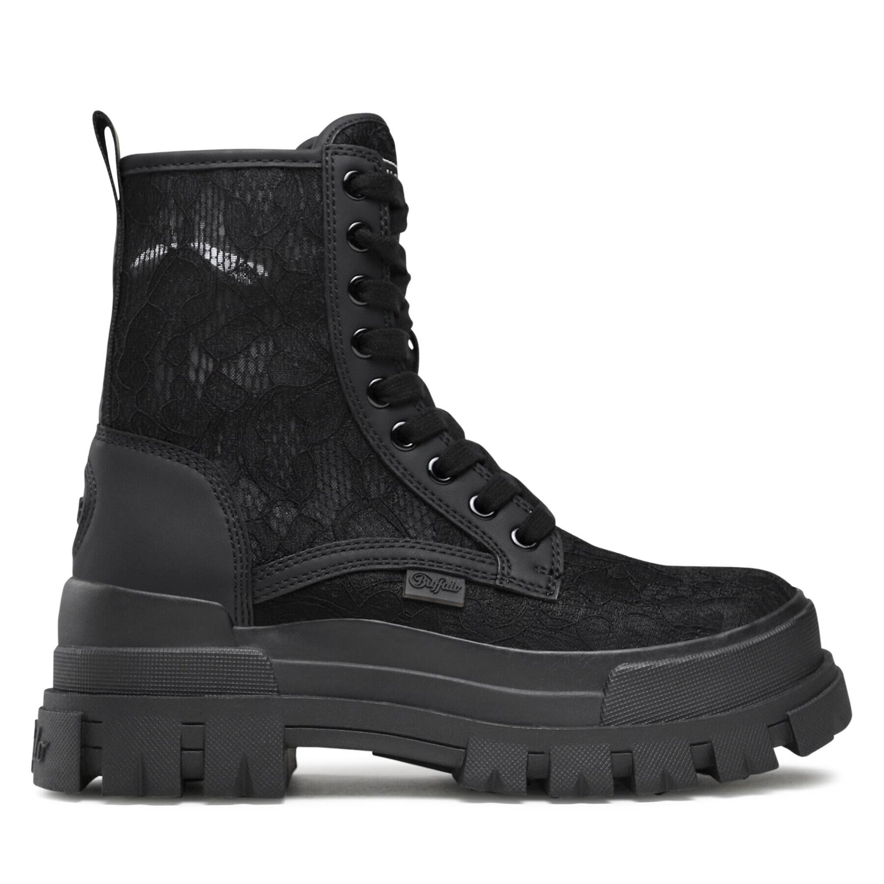 Buffalo Туристически oбувки Aspha Rld Lace 1622283 Черен - Pepit.bg