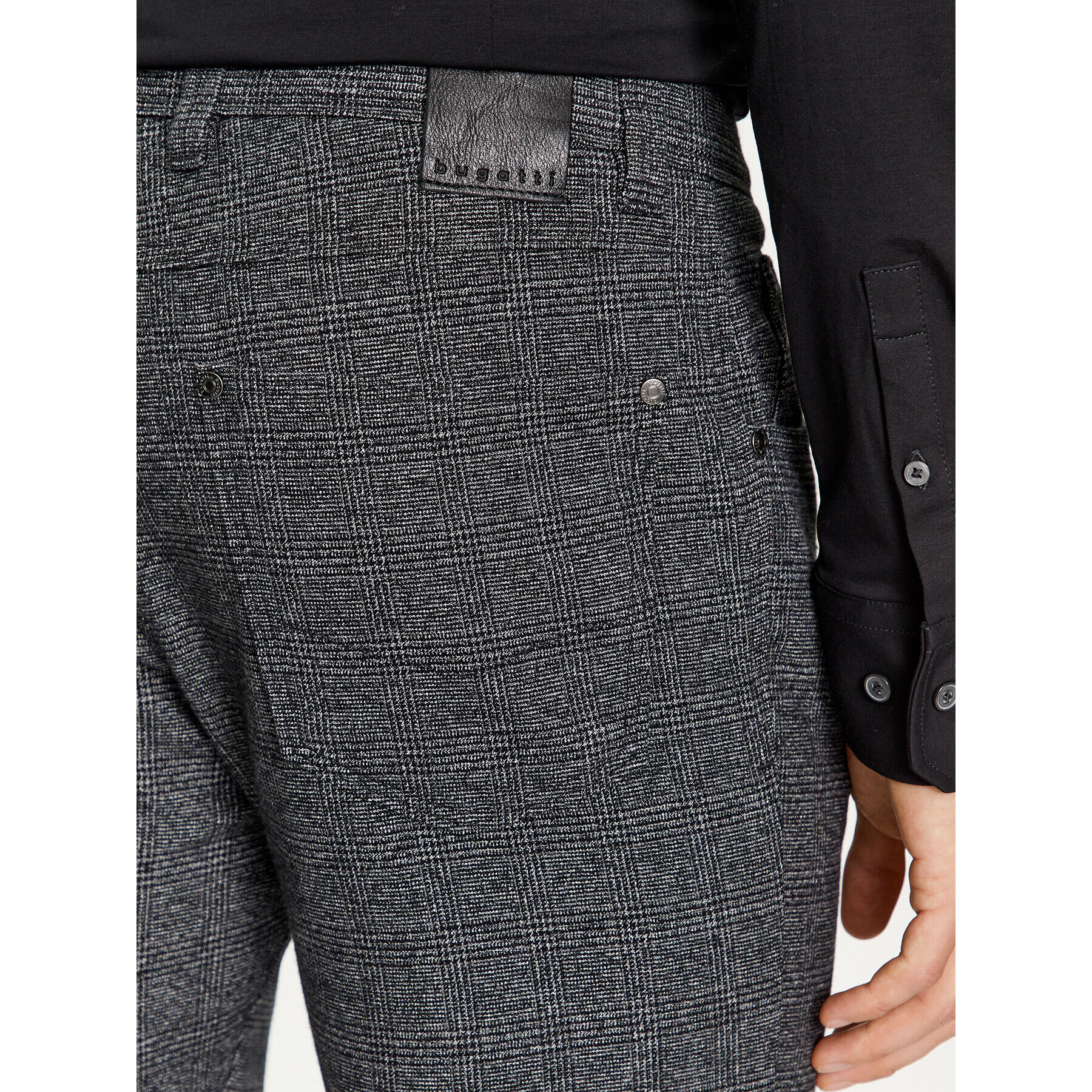 Bugatti Чино панталони 3020 26116 Сив Regular Fit - Pepit.bg