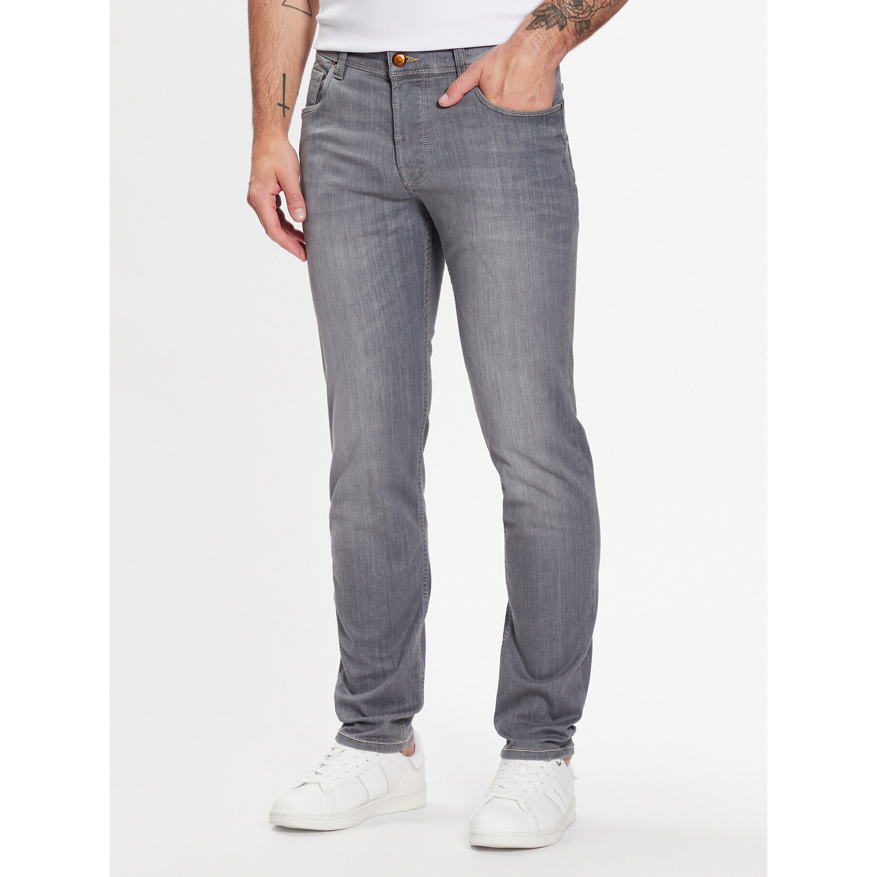 Bugatti Дънки 3108D 36689 Сив Slim Fit - Pepit.bg