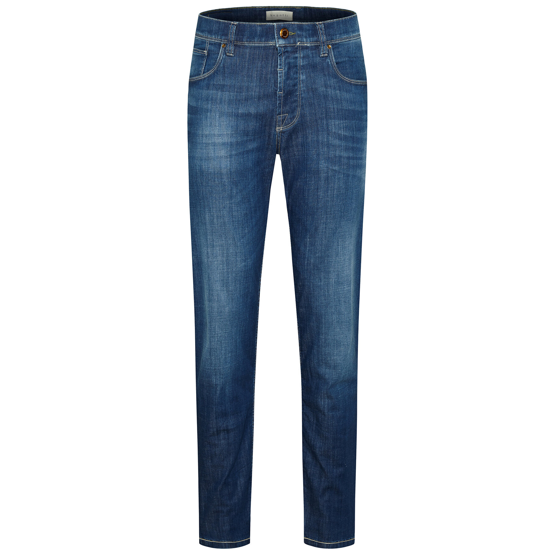 Bugatti Дънки 3108D 36689 Тъмносин Slim Fit - Pepit.bg