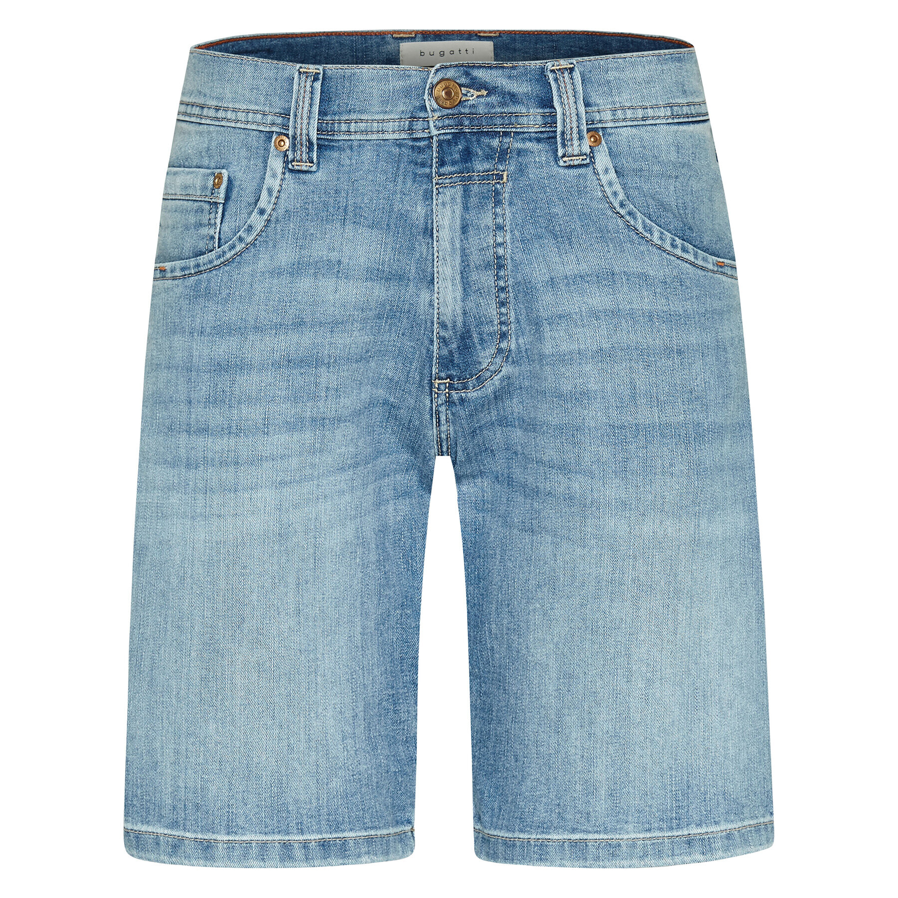 Bugatti Дънкови шорти 3138D 36674 Син Slim Fit - Pepit.bg