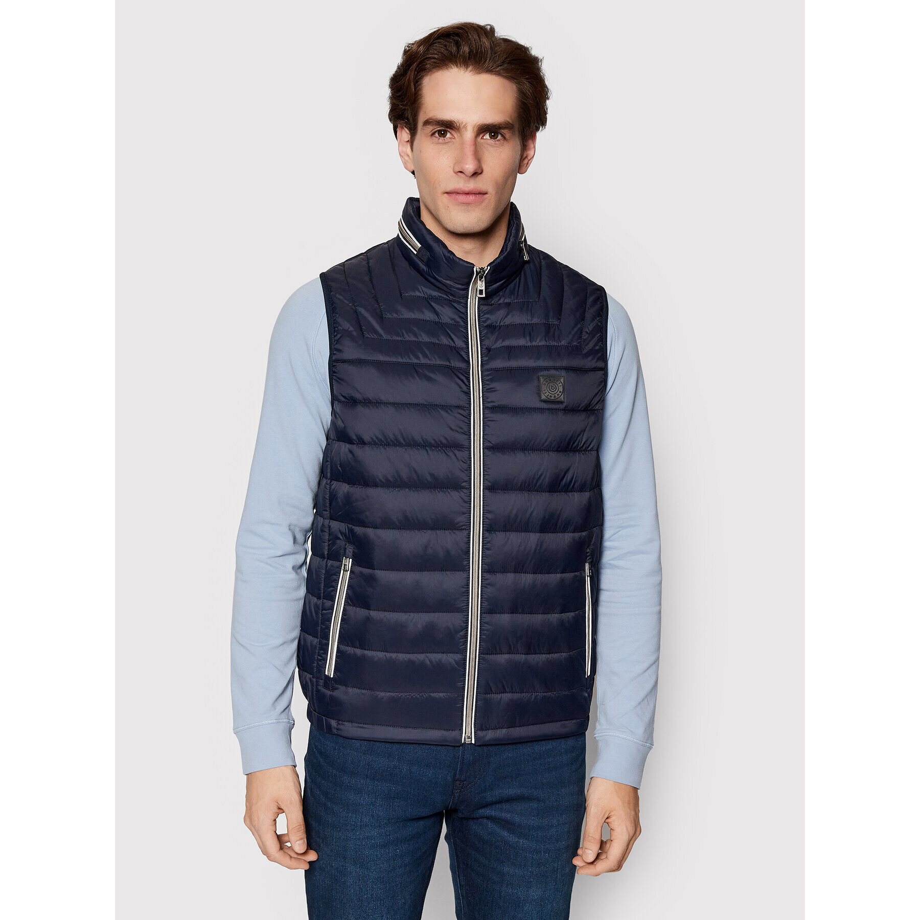 Bugatti Елек 170100 11220 Тъмносин Regular Fit - Pepit.bg