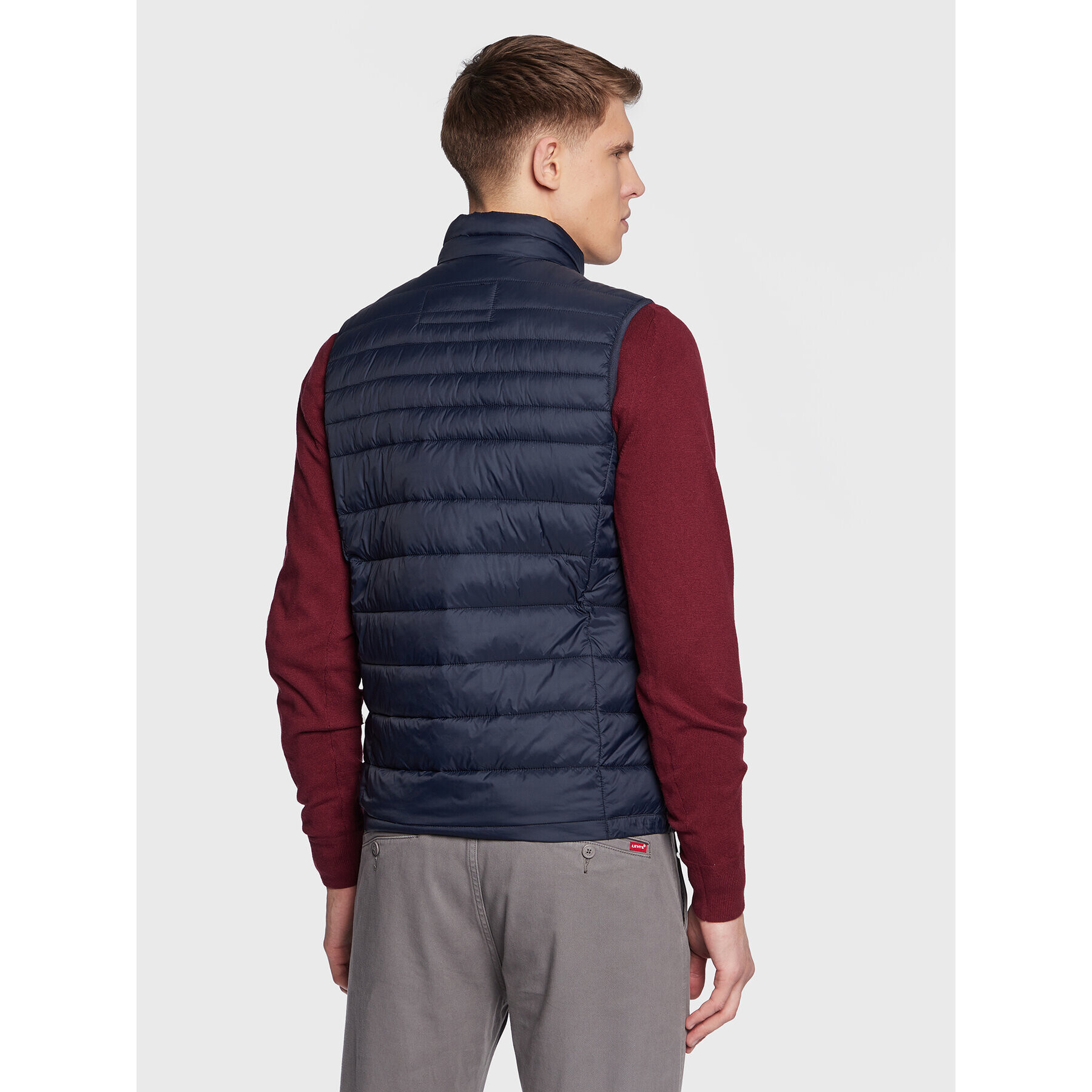 Bugatti Елек 370100 31220 Тъмносин Regular Fit - Pepit.bg