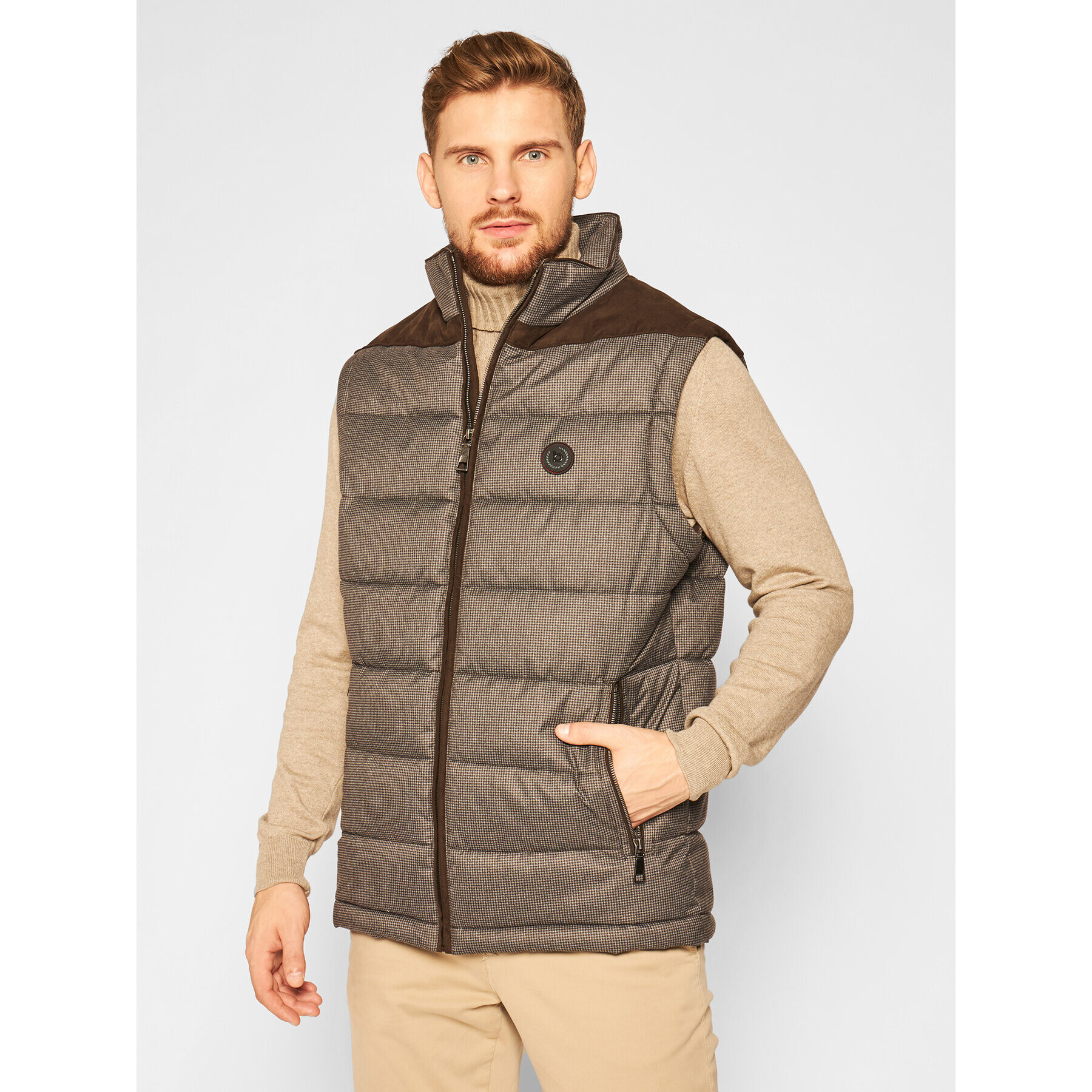 Bugatti Елек 671300 69072 Кафяв Regular Fit - Pepit.bg
